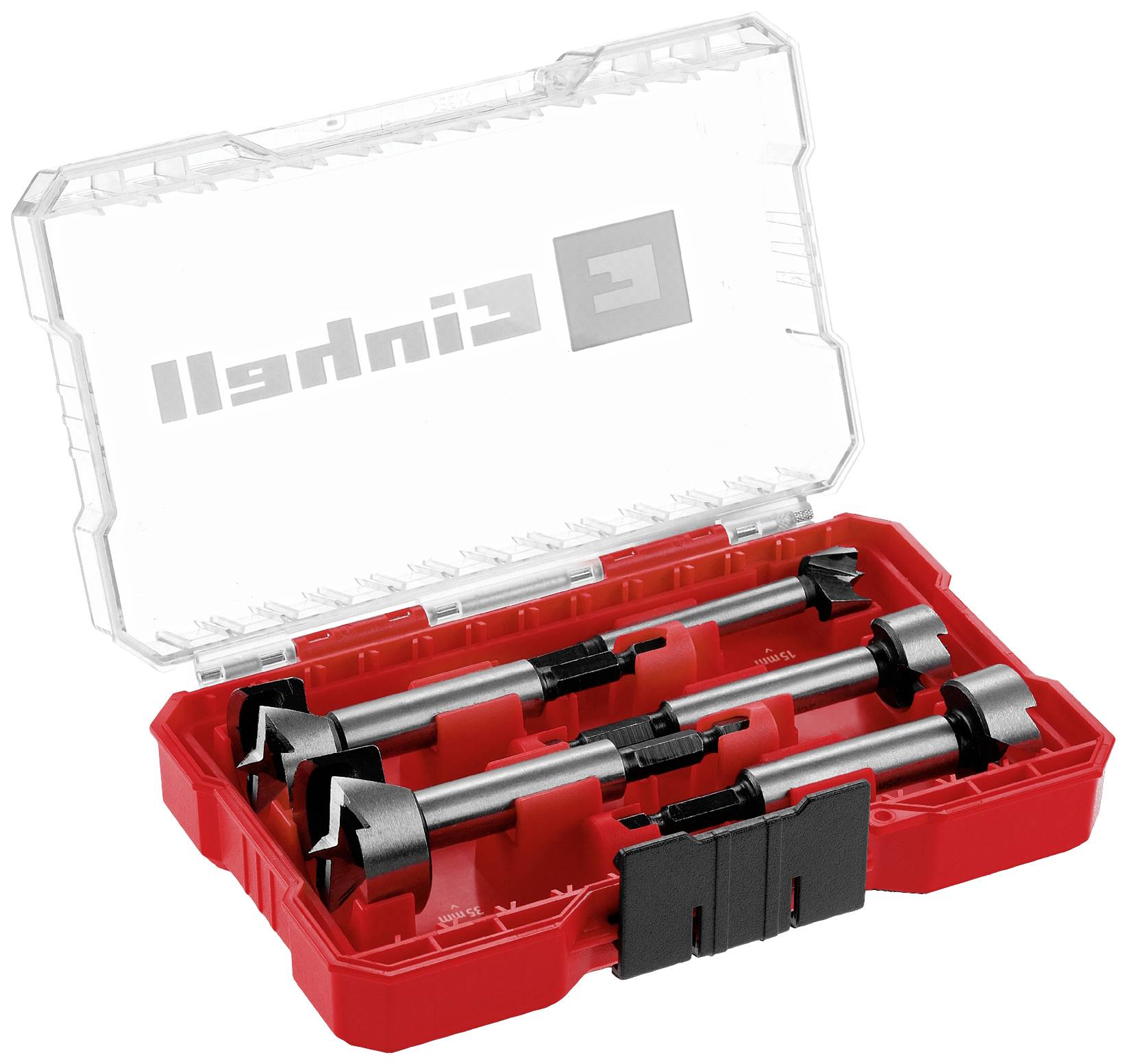 Einhell 706003 Jeu de forets Forstner 5 pièces 15 mm, 20 mm, 25 mm, 30 mm, 35 mm 1 set