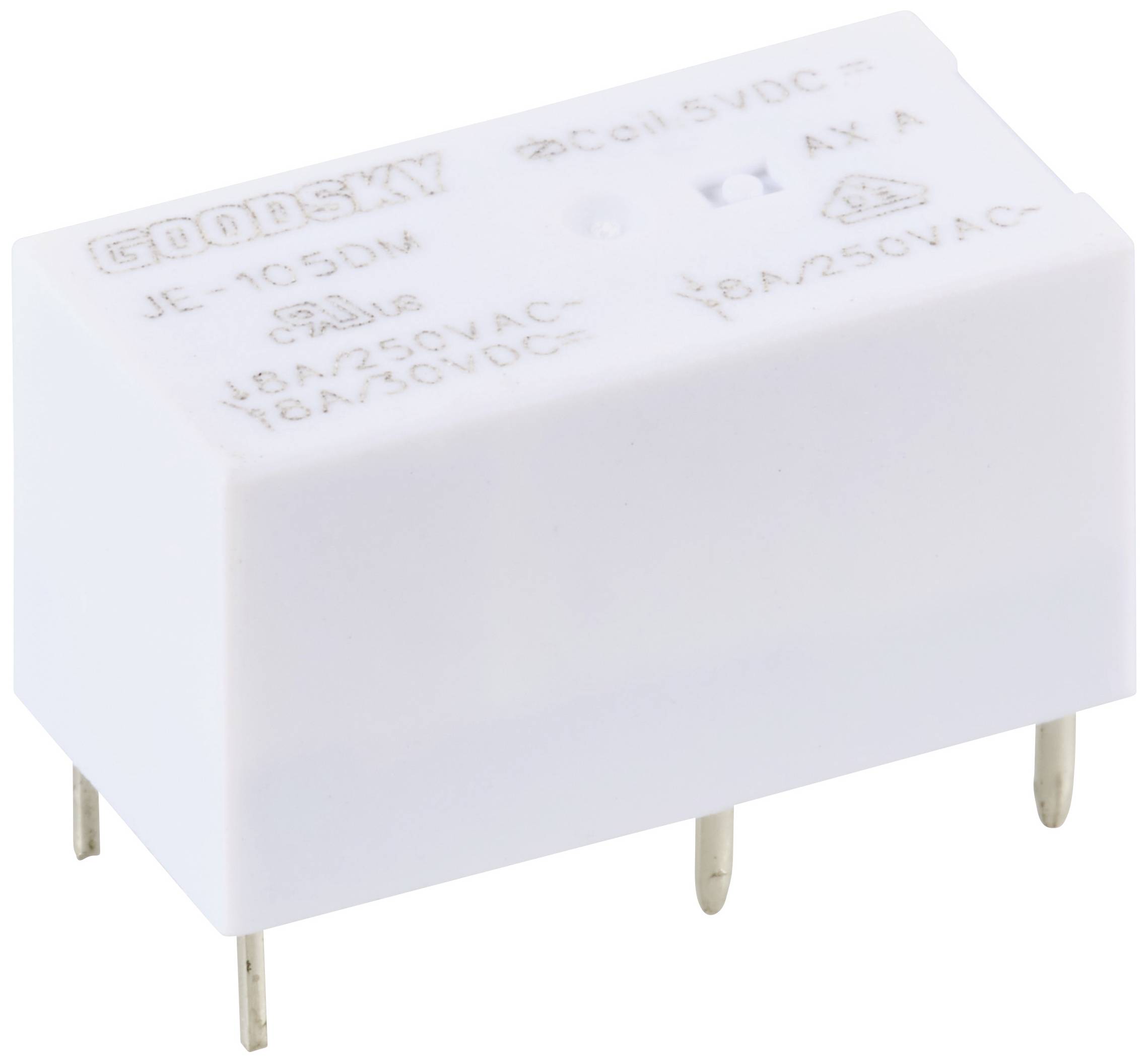 GoodSky JE-105DM Relais pour circuits imprimés 5 V/DC 8 A 1 NO (T)