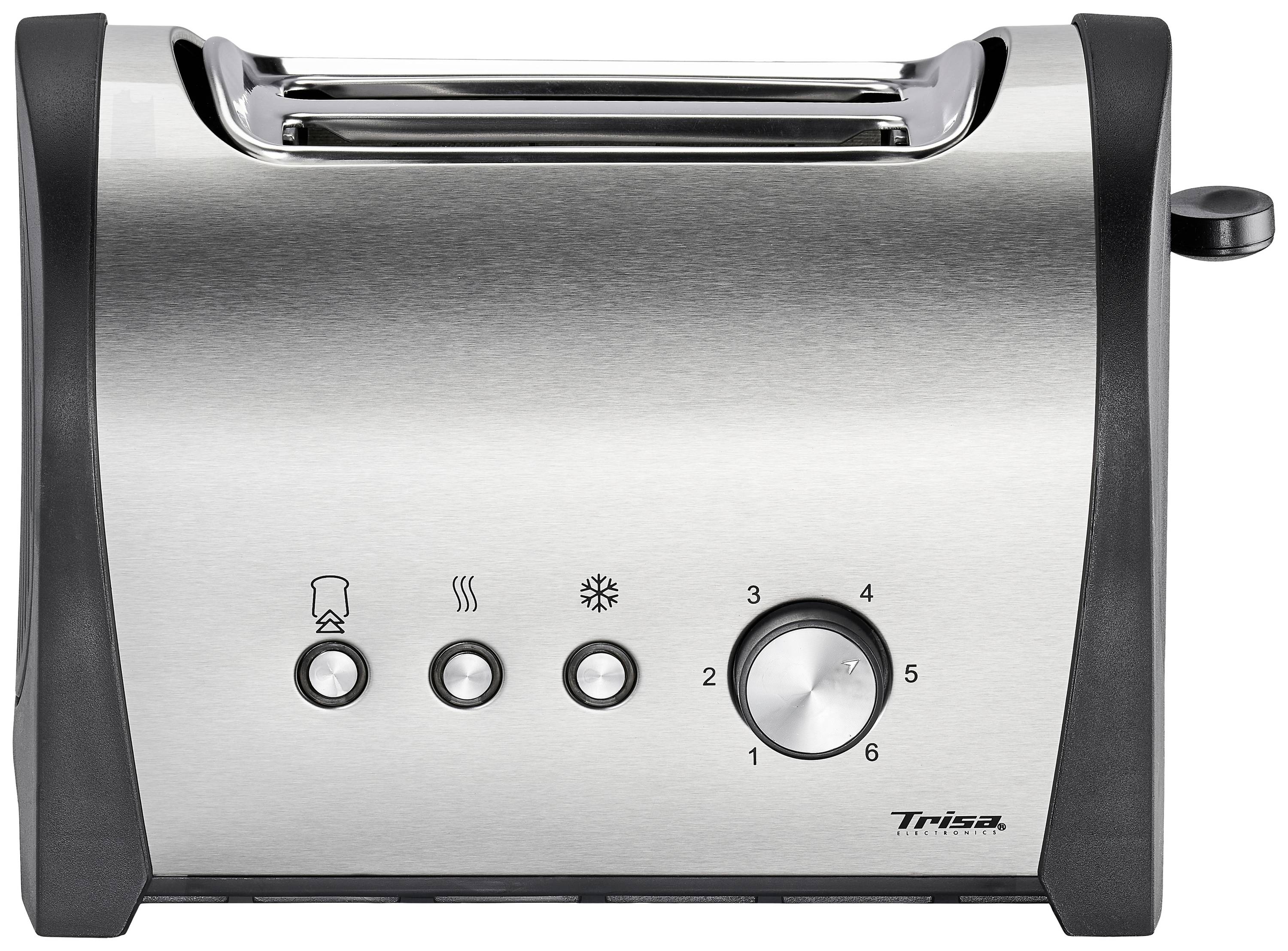 Trisa Royal Toast Grille-pain acier inoxydable, noir