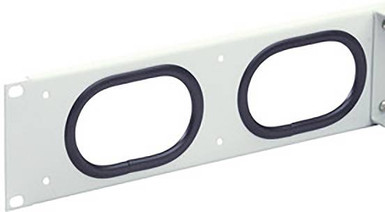 Plaque avant Actassi 19" 2U avec presse-étoupe, RAL7035 Schneider Electric Contenu: 1 pc(s)