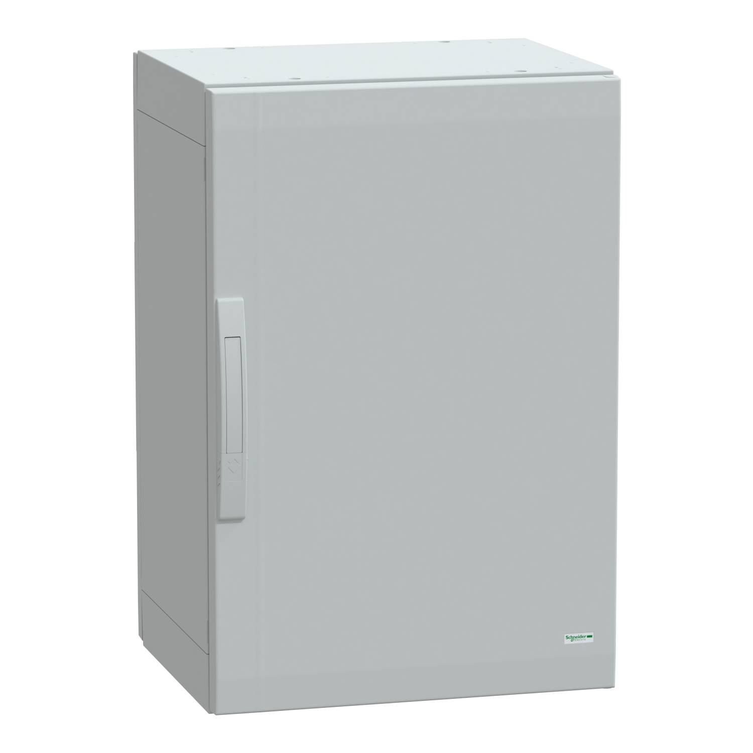 Boîtier en polyester au sol. PLA entièrement étanche 750 x 500 x 420 mm IP65, portes pleines Schneider Electric Contenu: 1 pc(s)