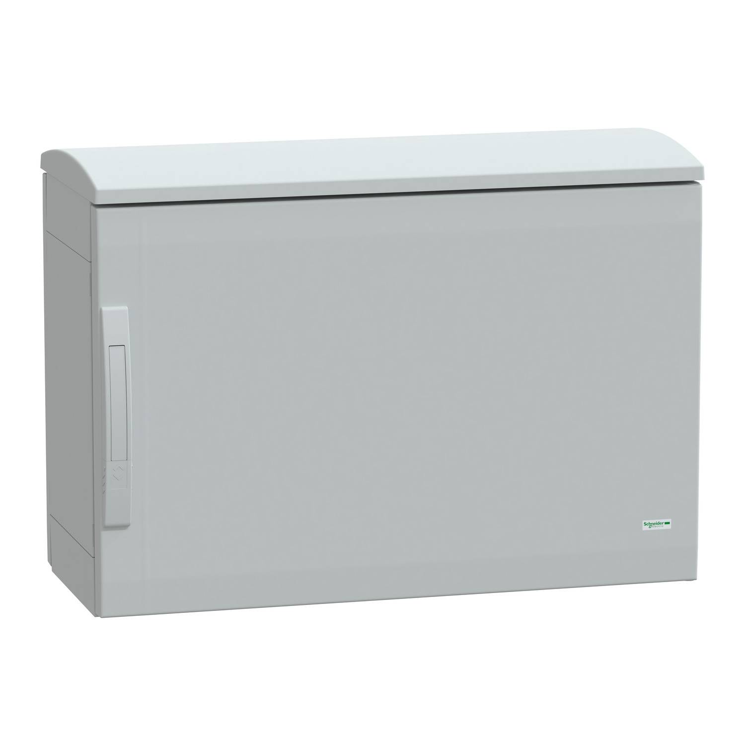 Boîtier en polyester au sol. PLAT vertical ouvert avec couvercle 500x750x320 IP44 Schneider Electric Contenu: 1 pc(s)