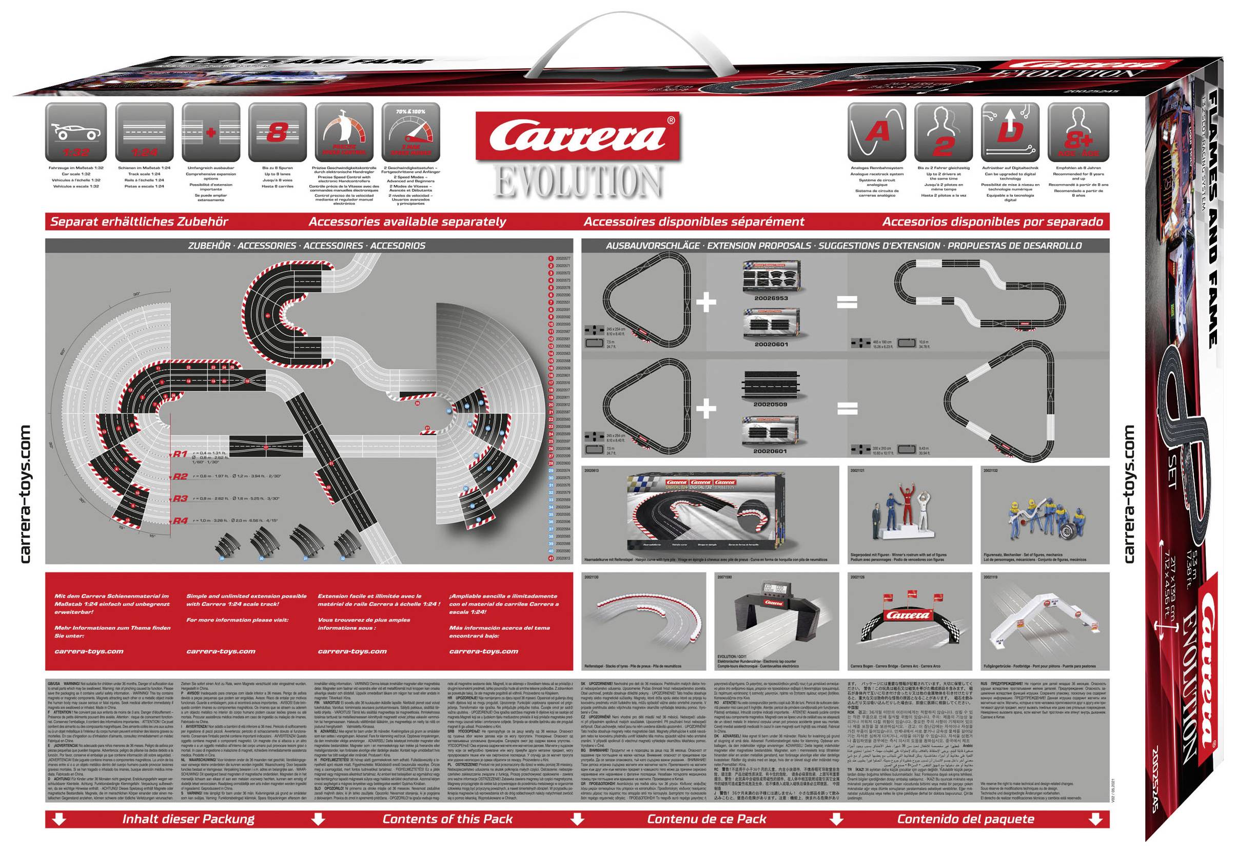 Carrera 20025245 Evolution Set pour débutants