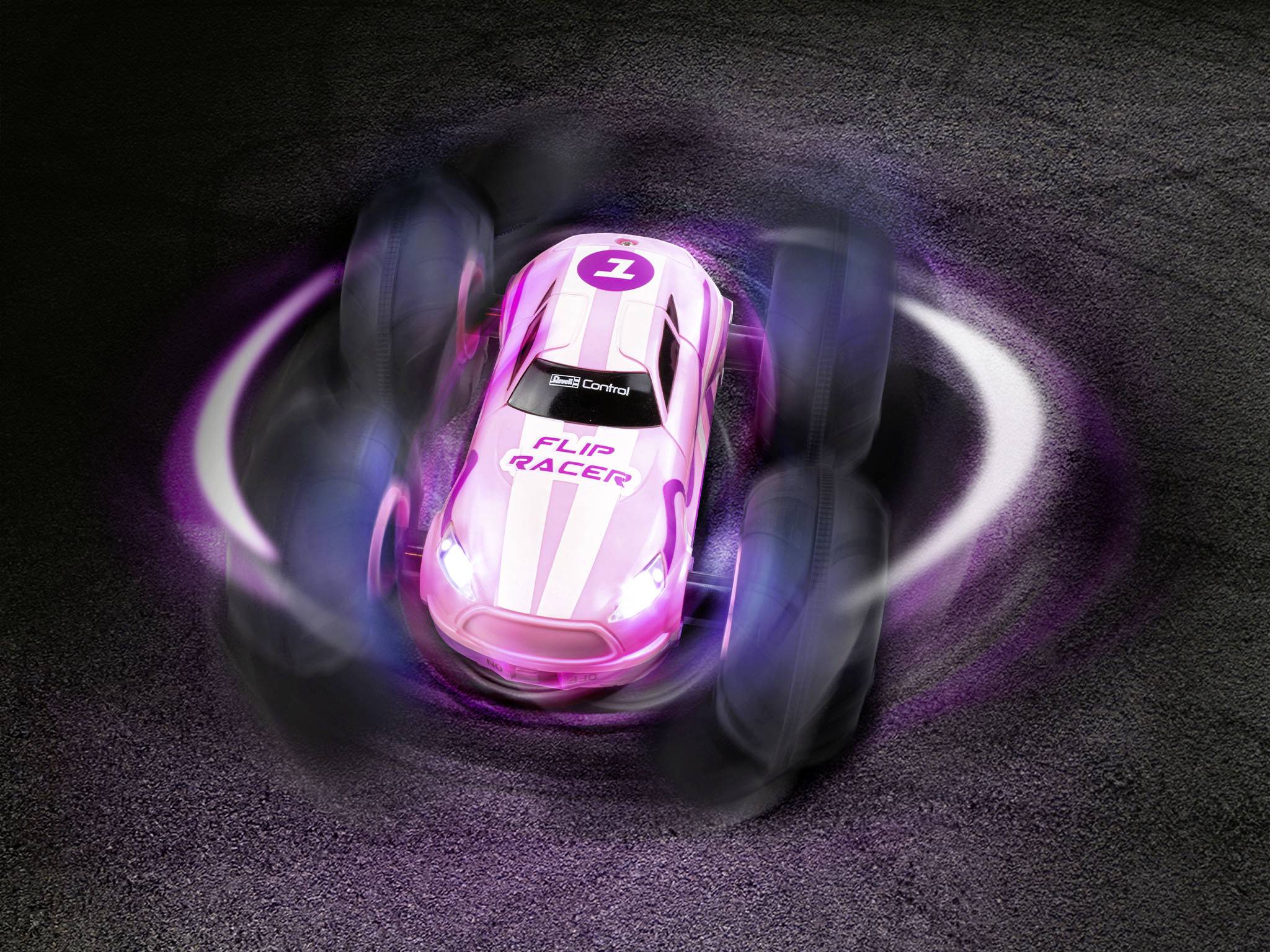 Revell Control 24670 Flip Racer Pink! Véhicule RC débutant électrique Buggy