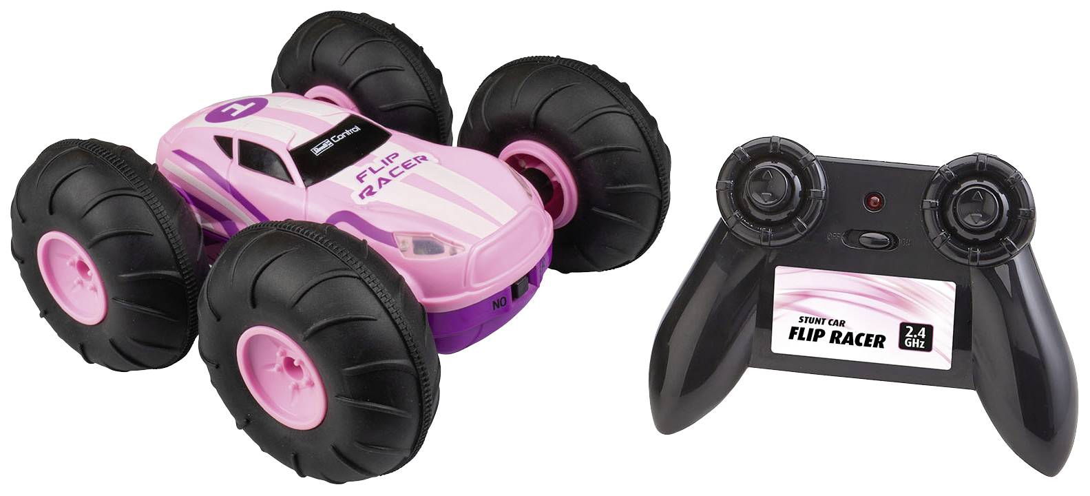Revell Control 24670 Flip Racer Pink! Véhicule RC débutant électrique Buggy