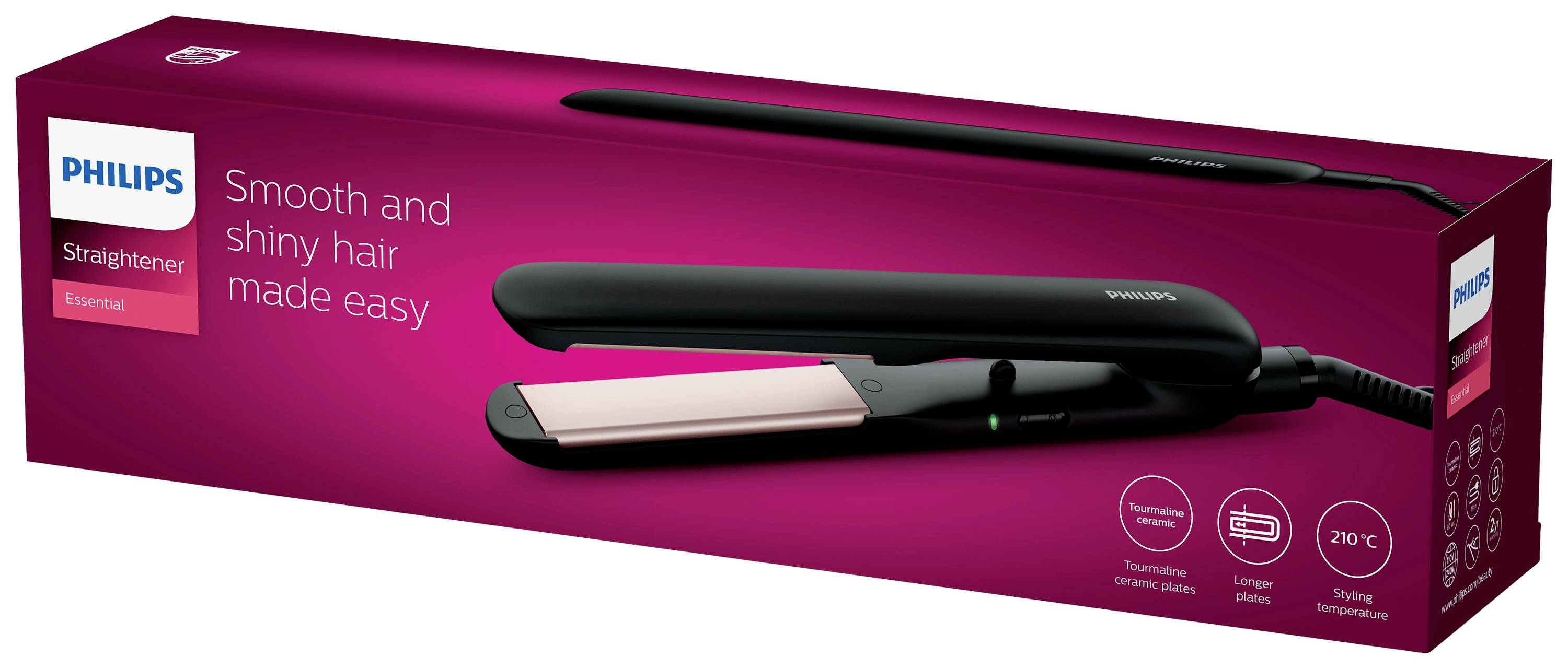 Philips Bodycare Fer à lisser noir,argent