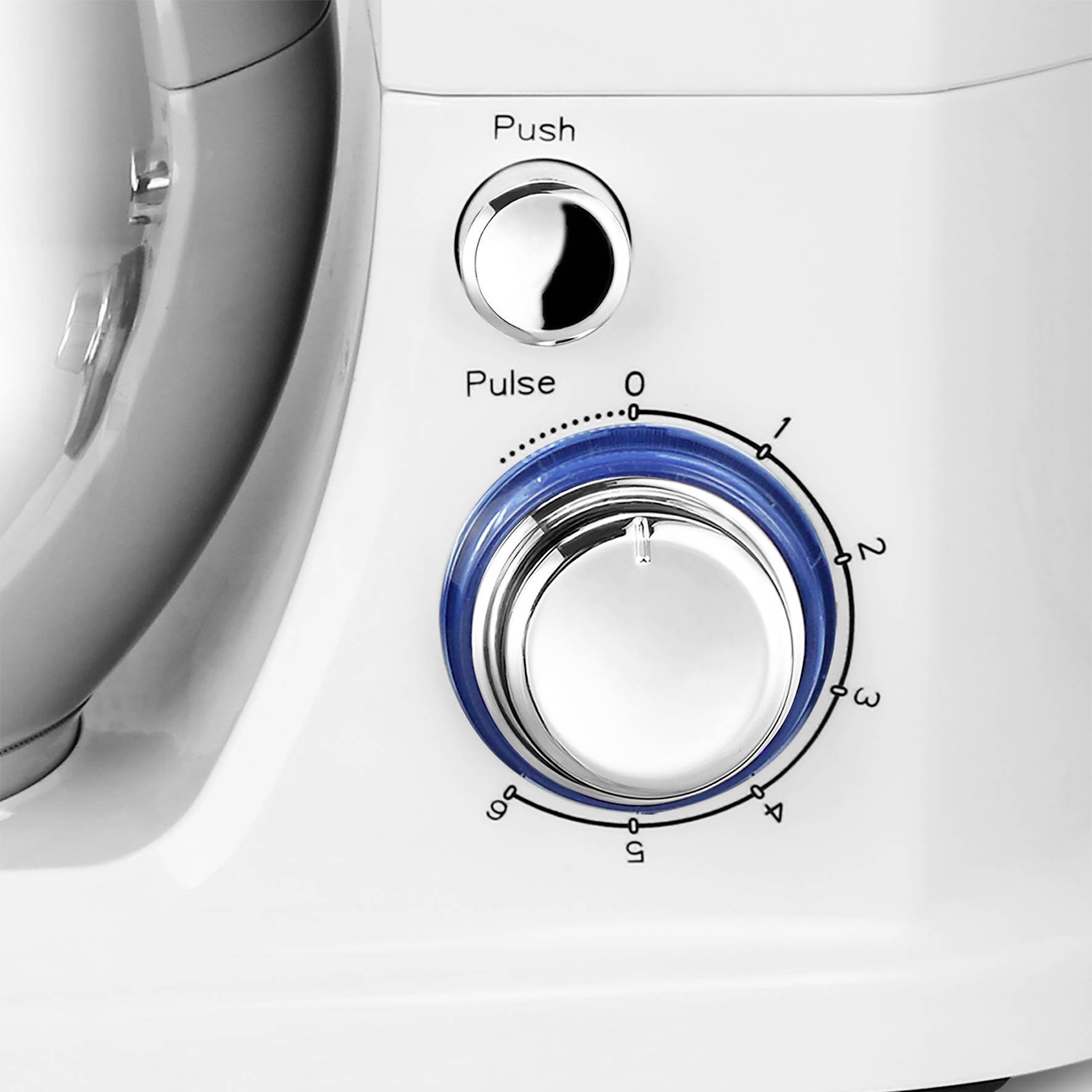 EMERIO KM-123117 Robot de cuisine 1000 W blanc, acier inoxydable