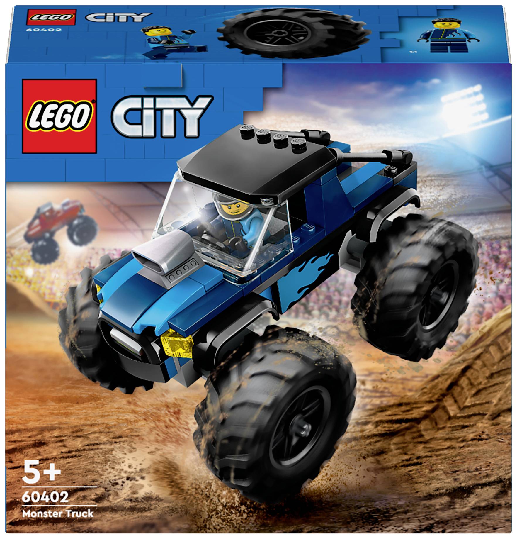 60402 LEGO® CITY Truc de monstre bleu
