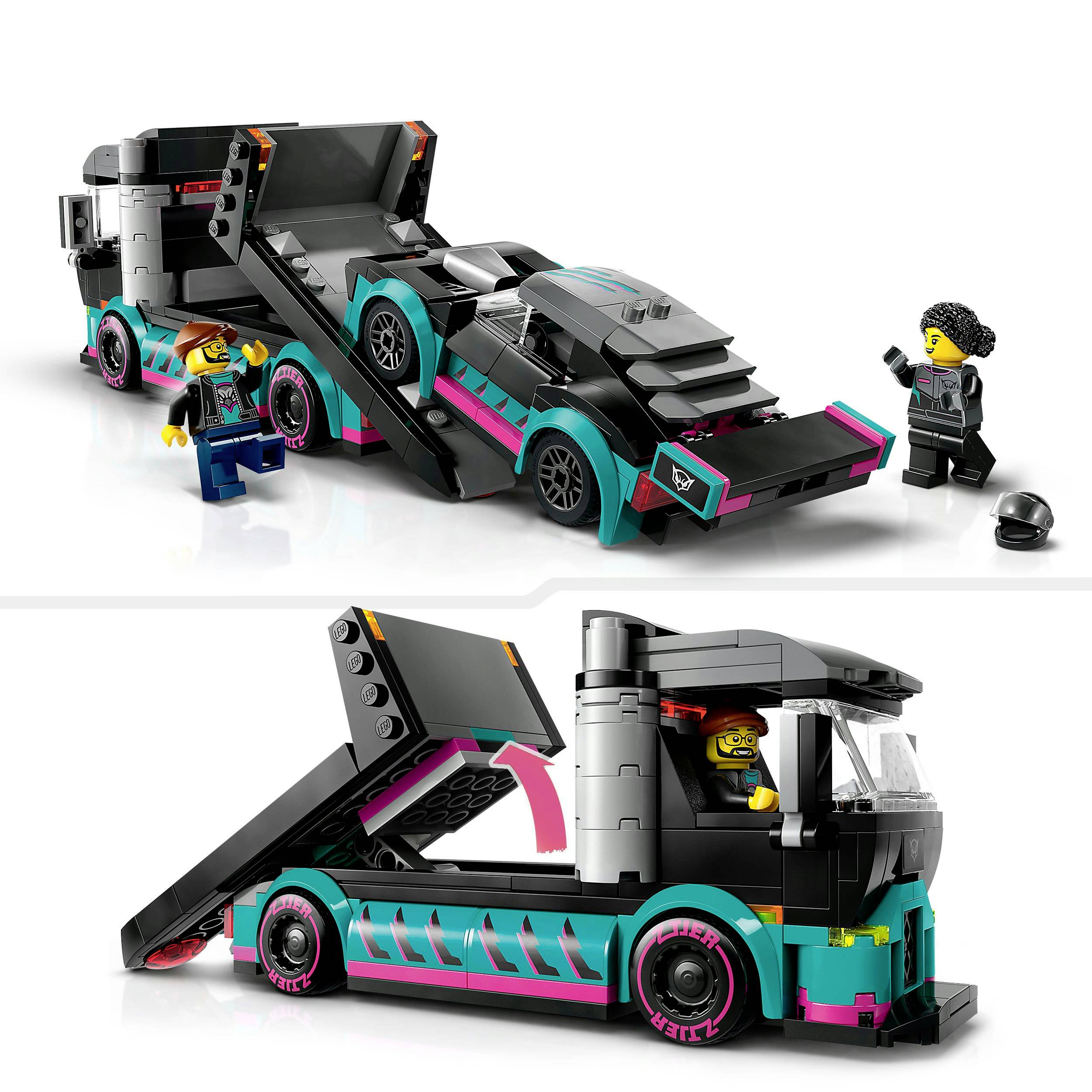 60406 LEGO® CITY Fourgonnette de voiture avec voiture de course