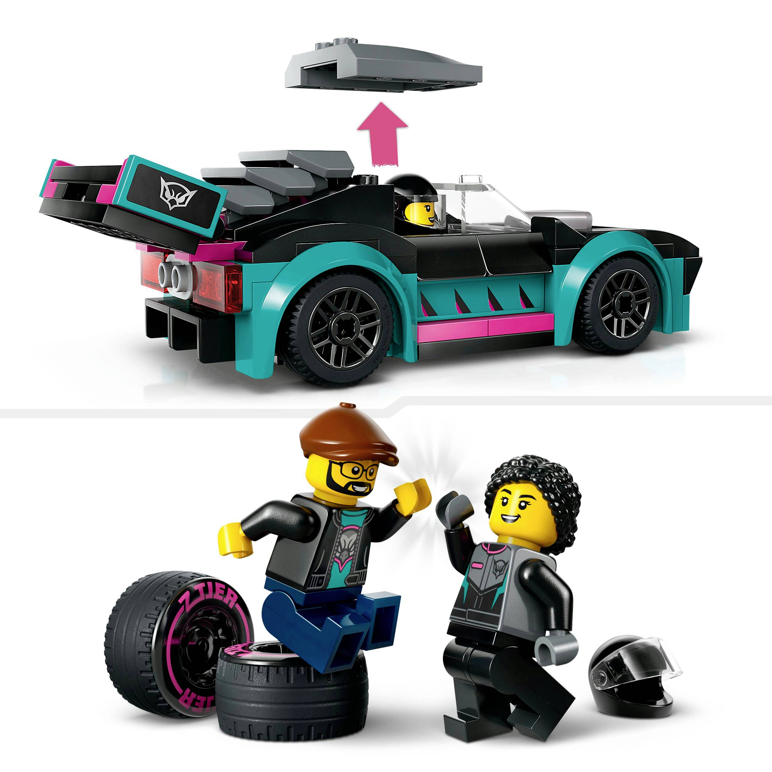 60406 LEGO® CITY Fourgonnette de voiture avec voiture de course