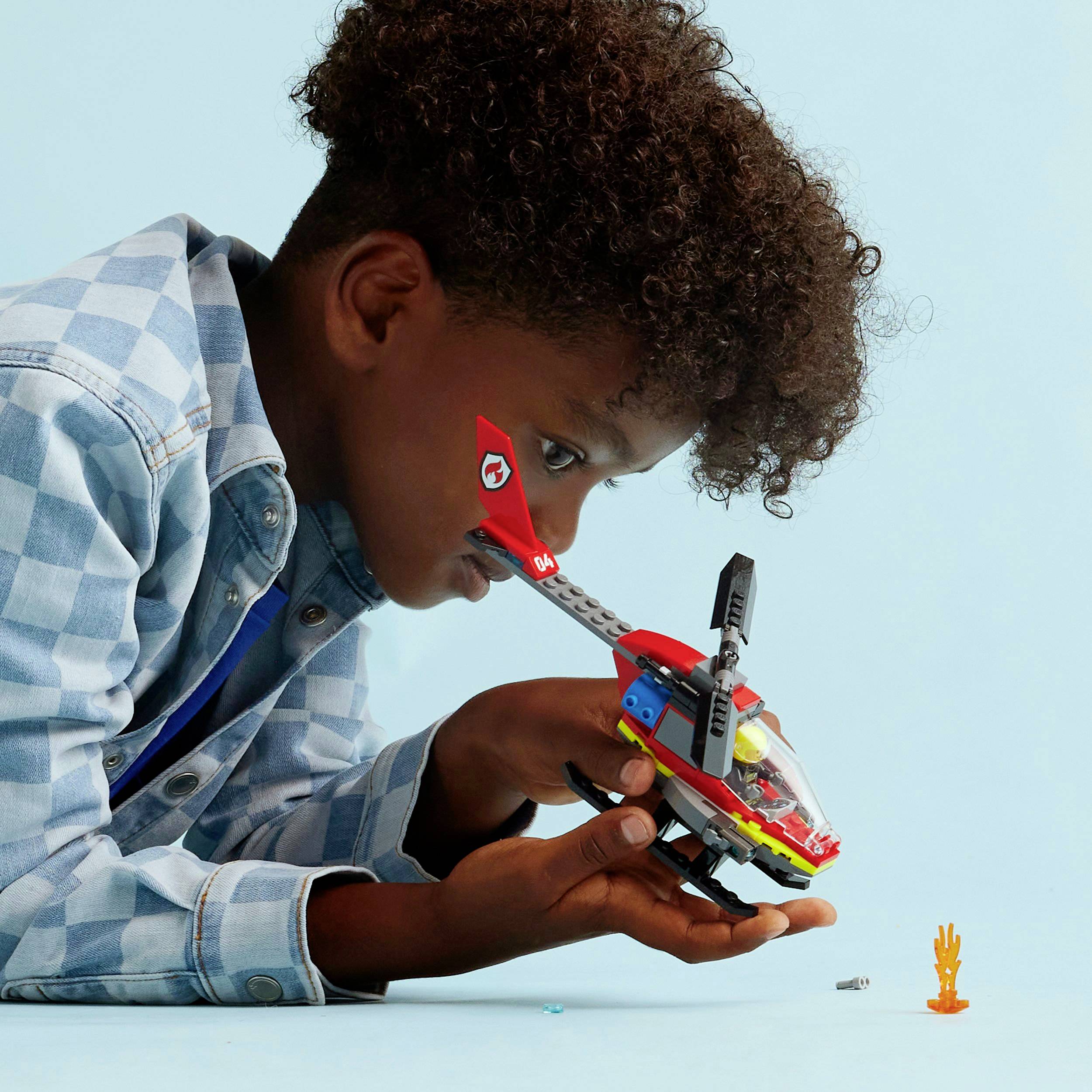 60411 LEGO® CITY Hélicoptère de pompiers