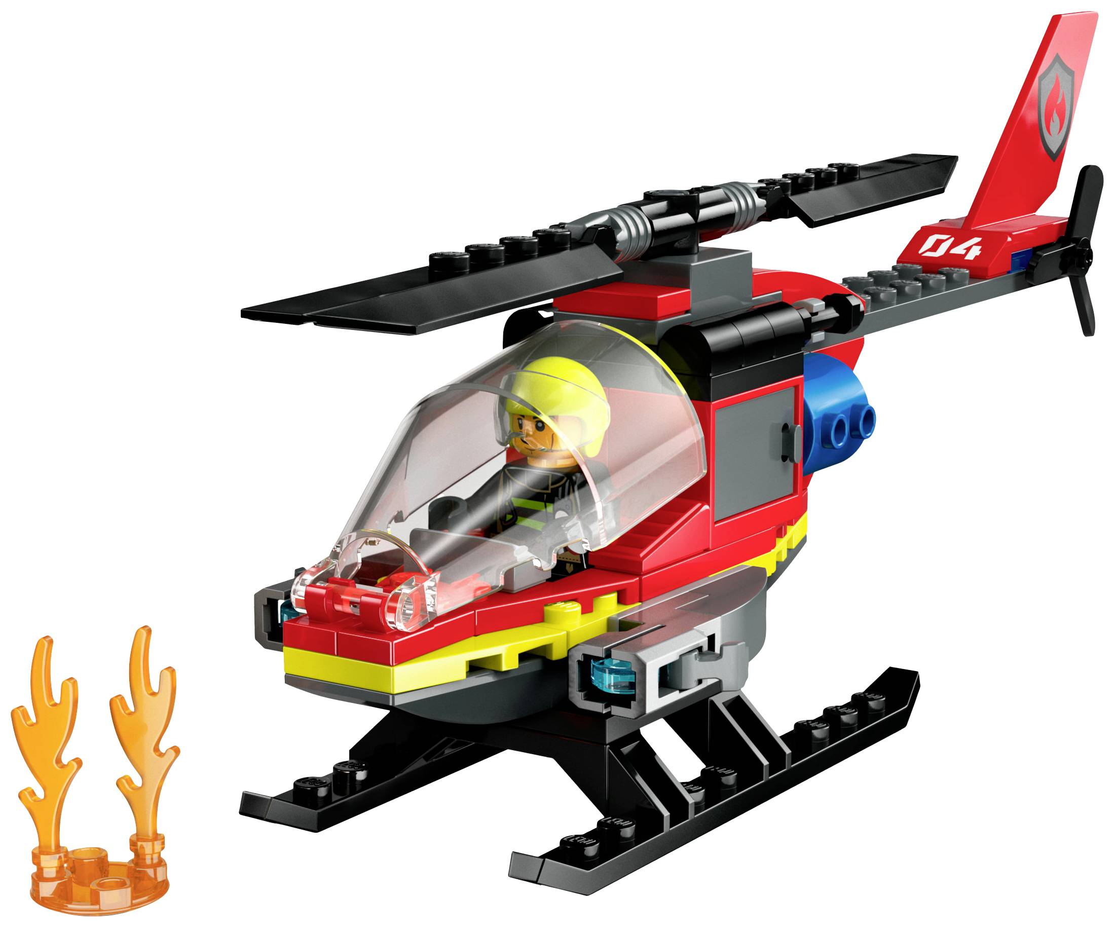 60411 LEGO® CITY Hélicoptère de pompiers