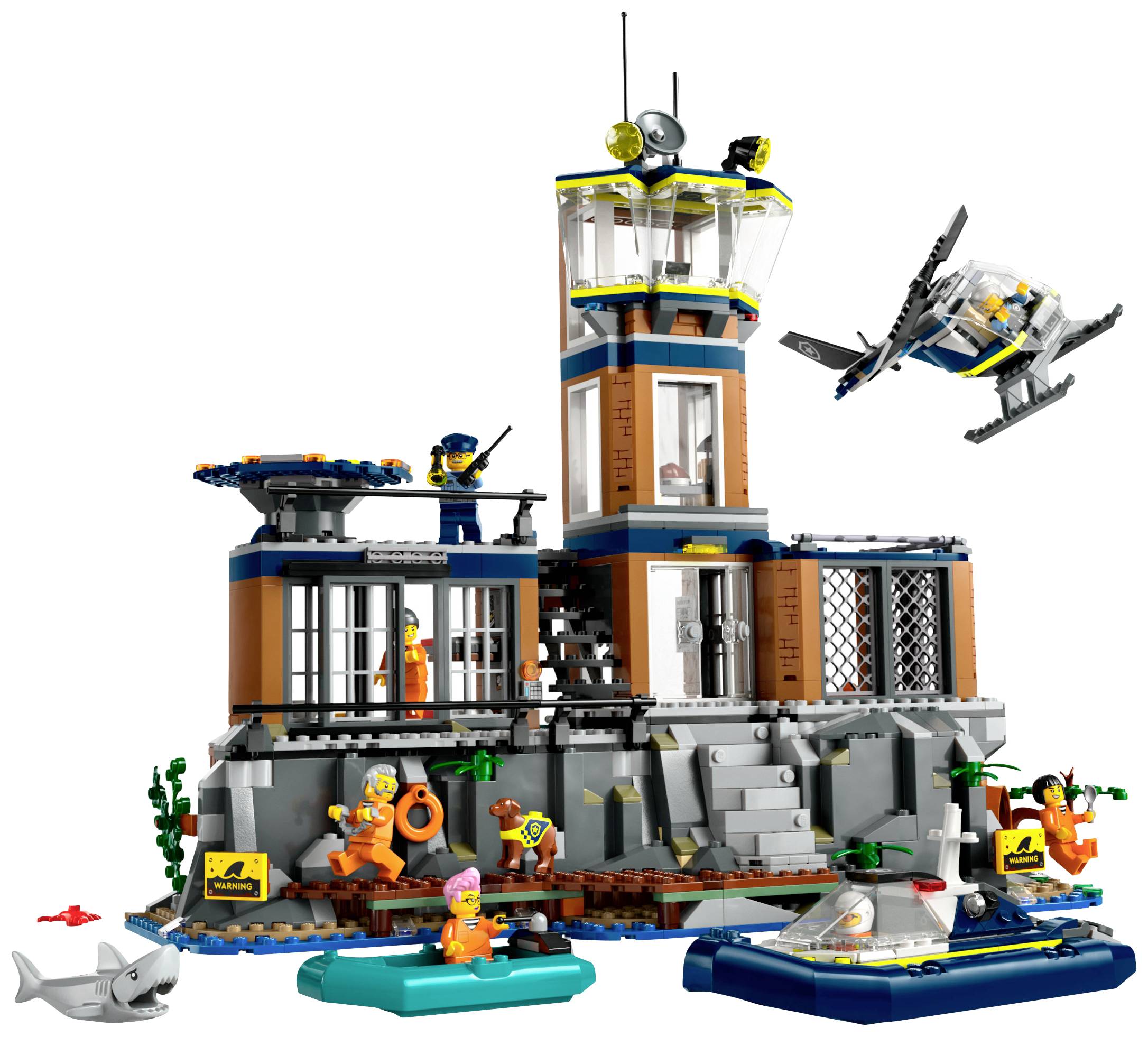 60419 LEGO® CITY Poste de police sur l'île de la prison