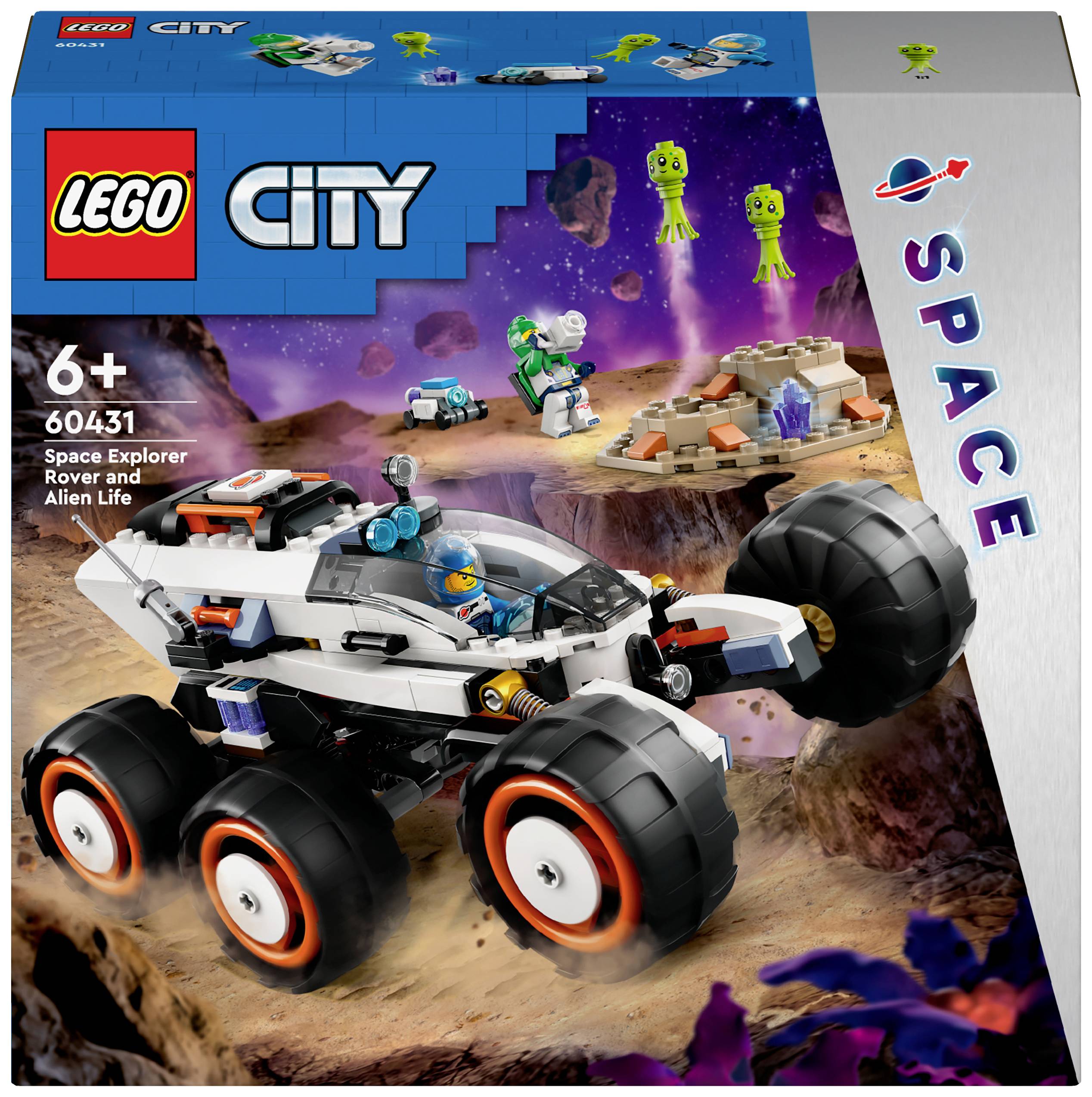 60431 LEGO® CITY Land Rover avec extraterrestres