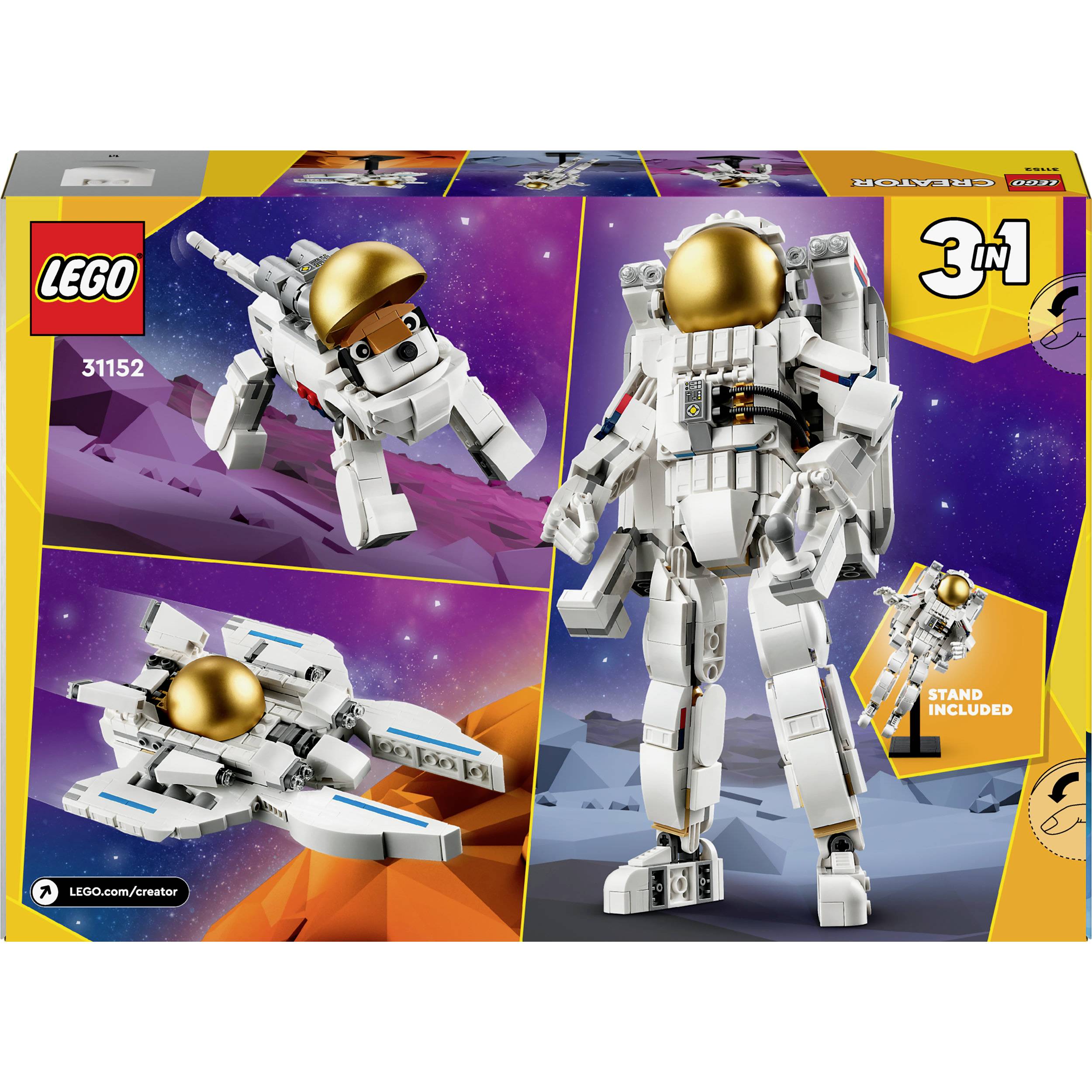 31152 LEGO® CREATOR Astronaut dans l'espace