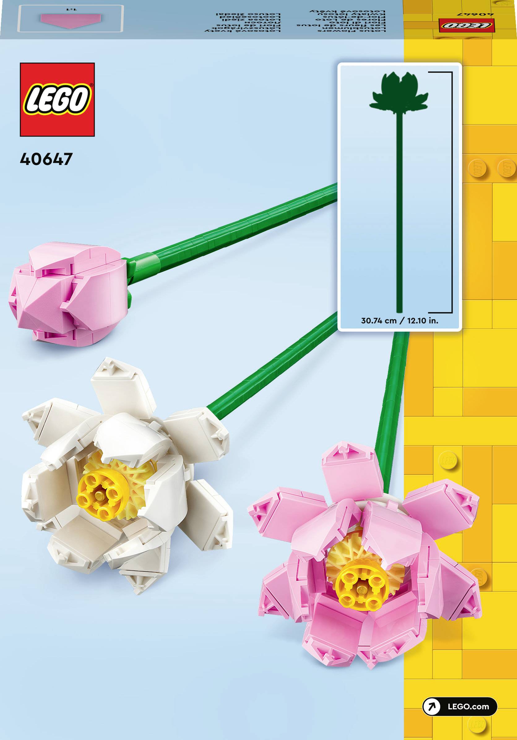 40647 LEGO® ICONS™ Fleurs de lotus
