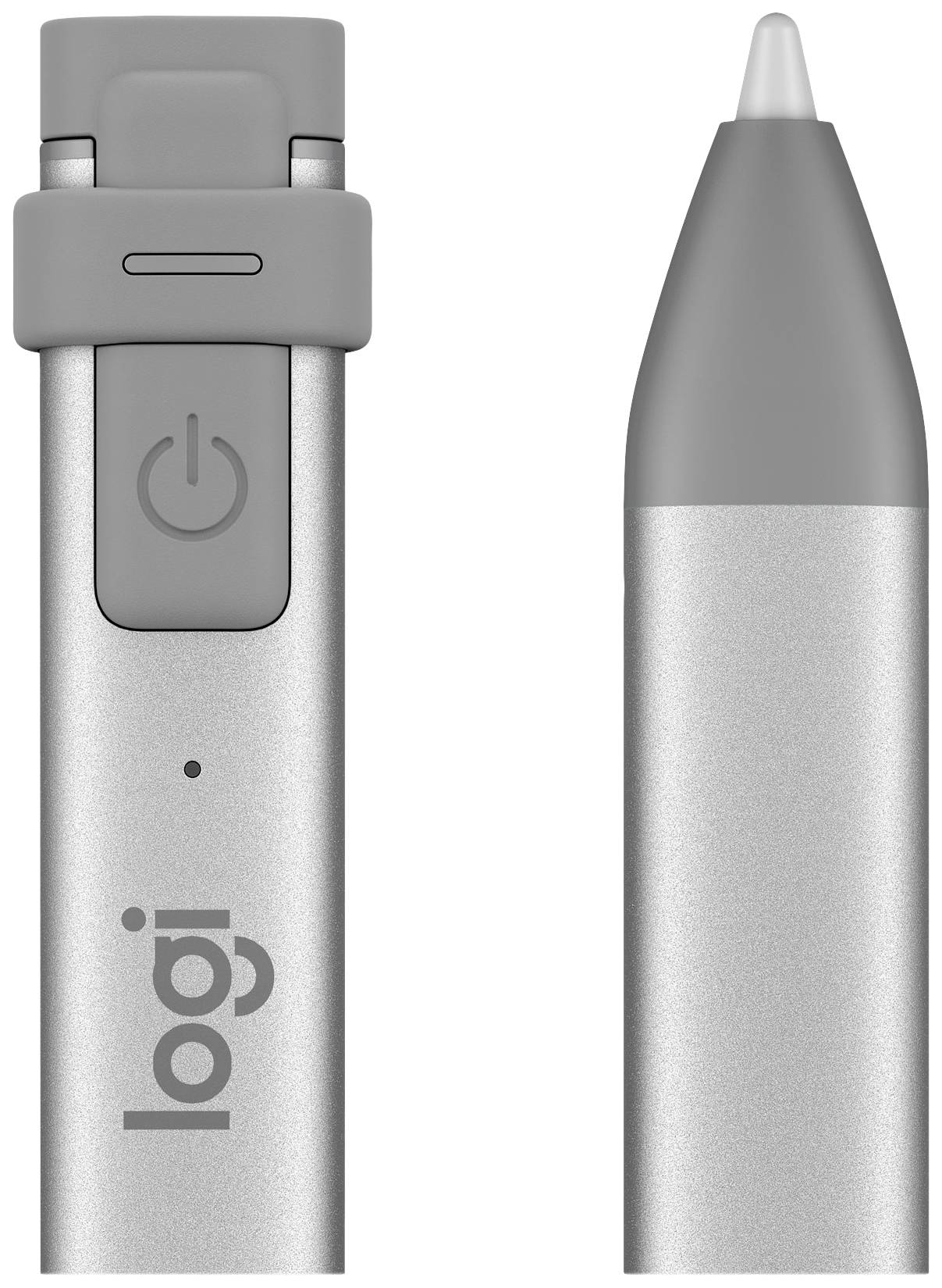 Logitech Crayon Stylo numérique argent