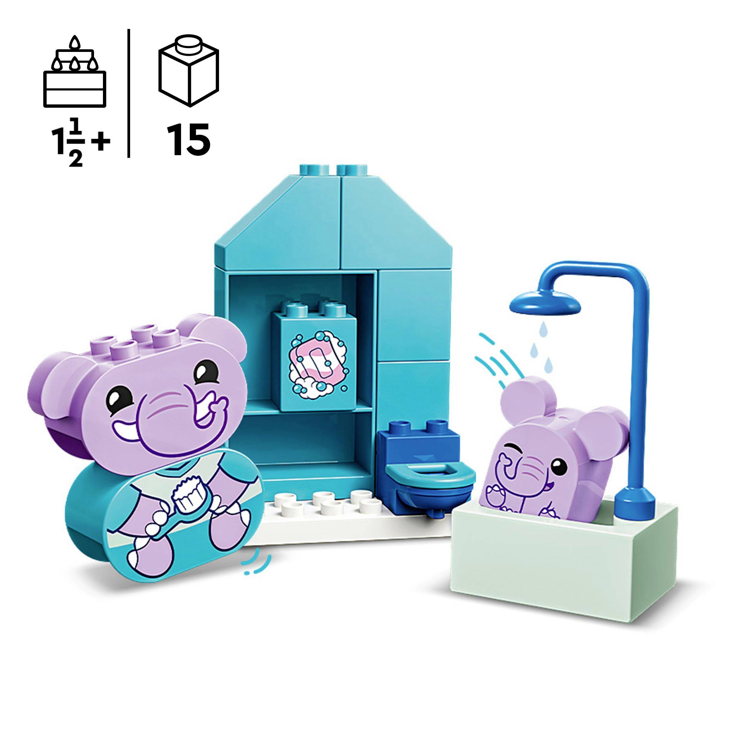 10413 LEGO® DUPLO® Routines de fonctionnement : bain