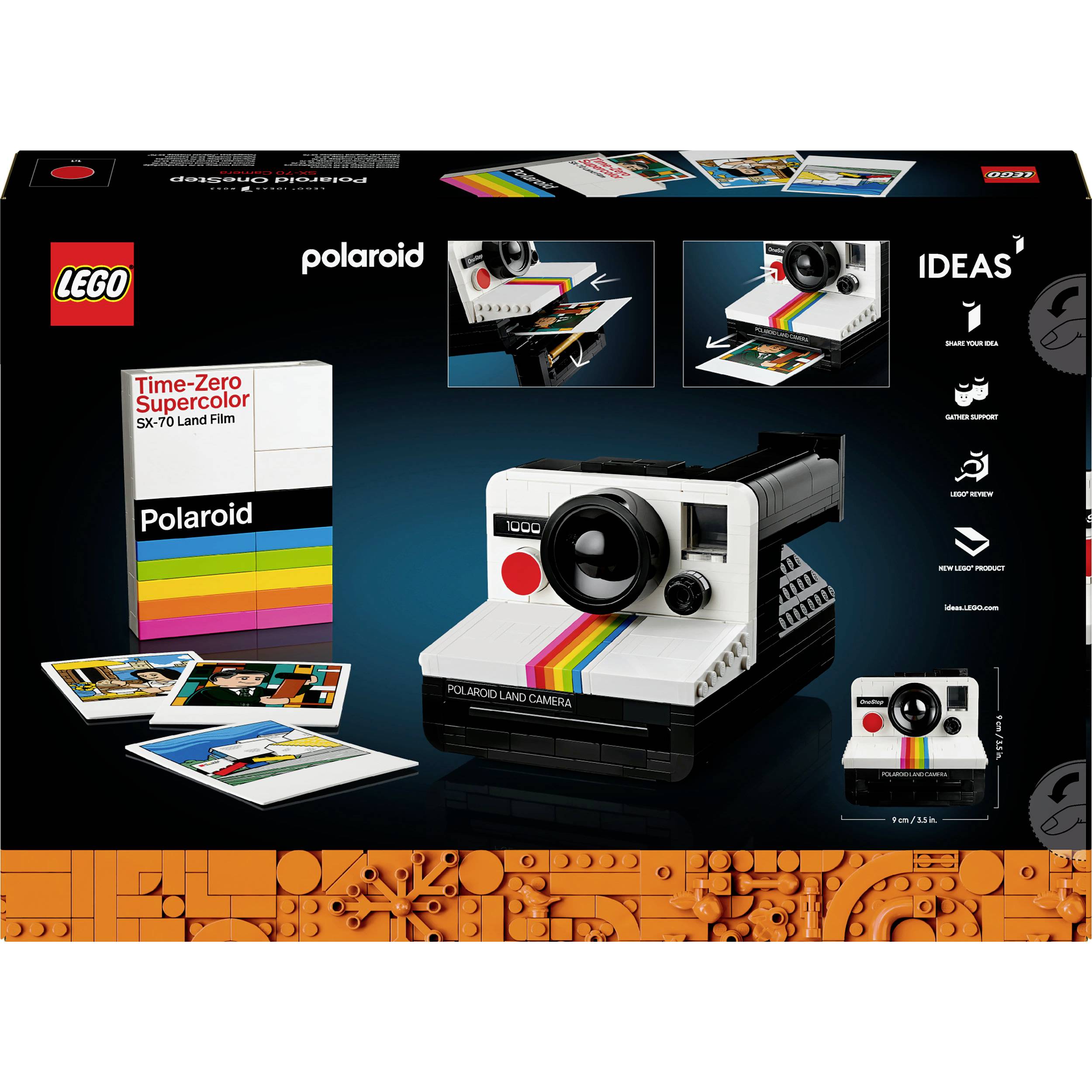 21345 LEGO® IDEAS Caméra Polaroid OneStep SX-70