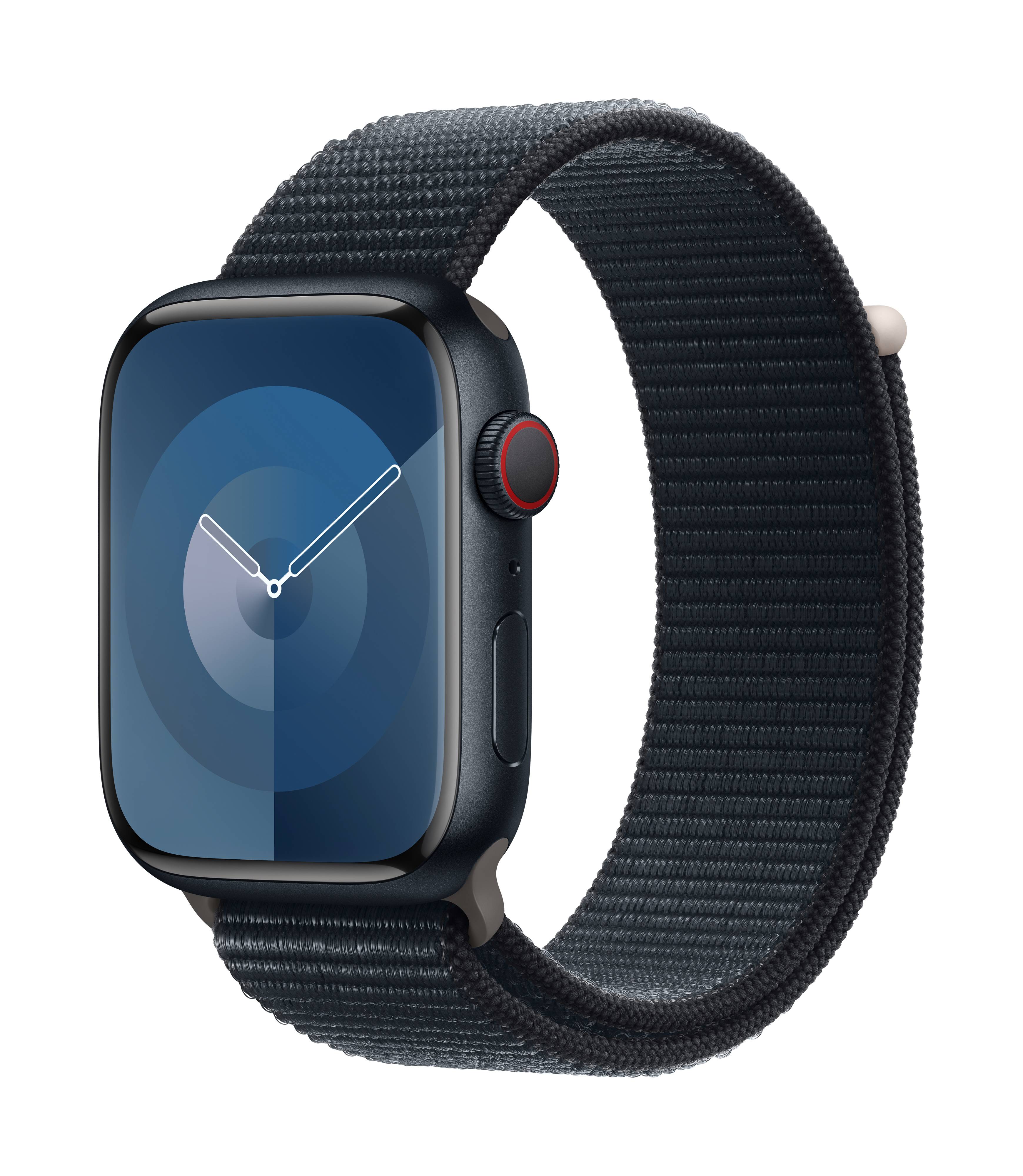 Apple Watch Series 9 GPS + Cellular 45 mm boîtier en aluminium Sport Loop Midnight