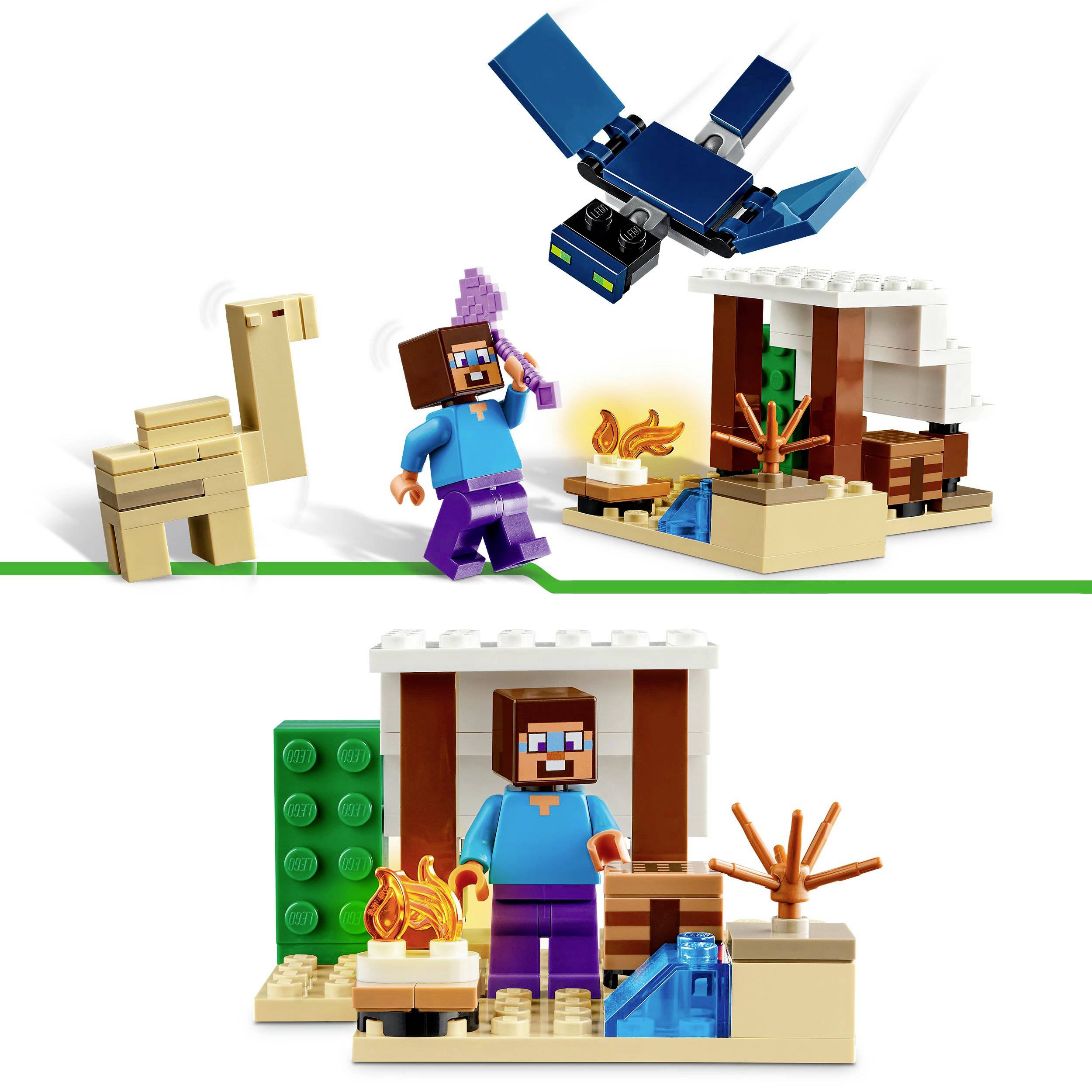 21251 LEGO® MINECRAFT Expédition dans le désert de Steve