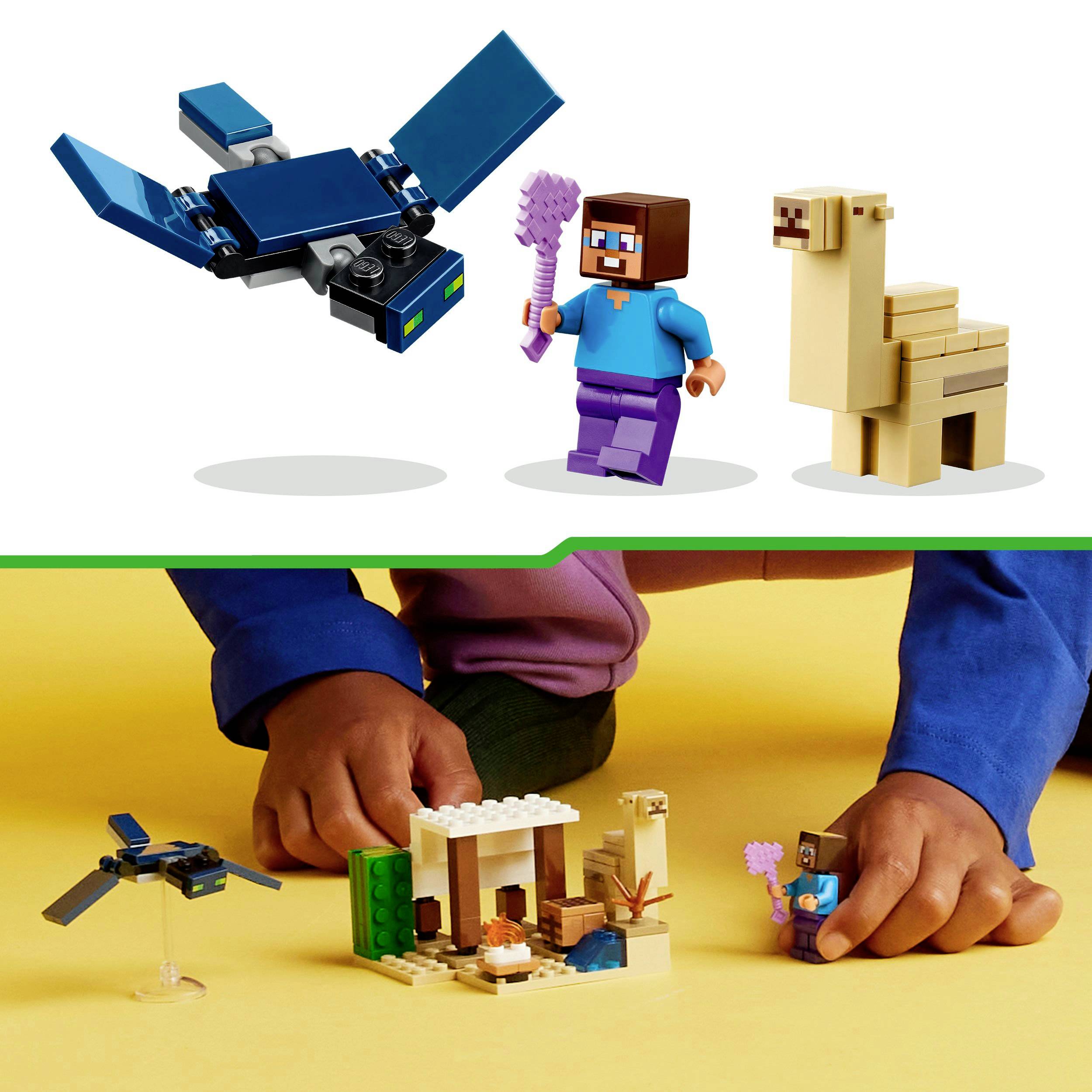 21251 LEGO® MINECRAFT Expédition dans le désert de Steve