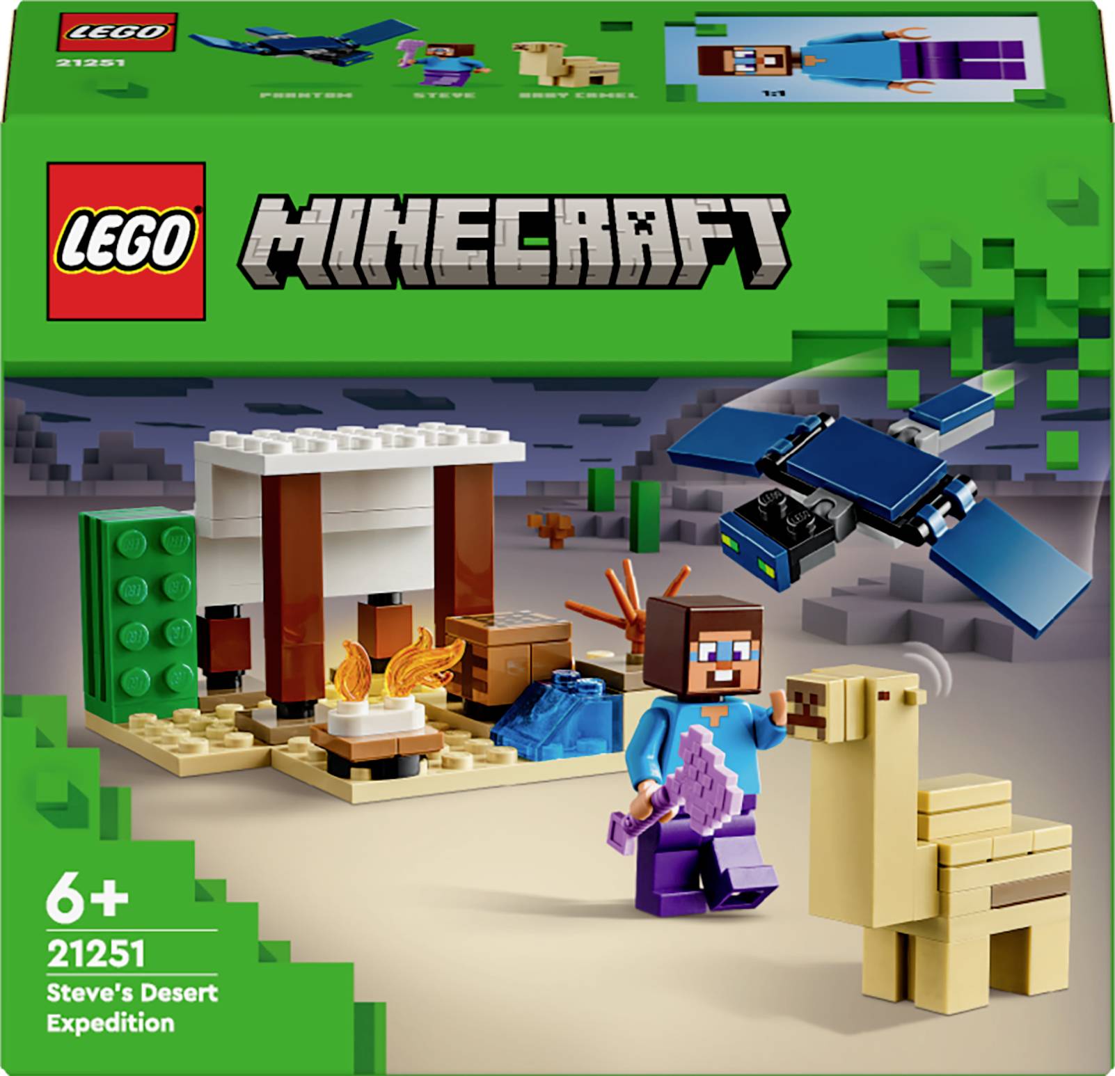 21251 LEGO® MINECRAFT Expédition dans le désert de Steve