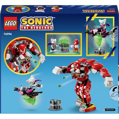 76996 LEGO® Sonic the Hedgehog Méca. De protection Knuckles 76996 LEGO® Sonic the Hedgehog Méca. De protection Knuckles