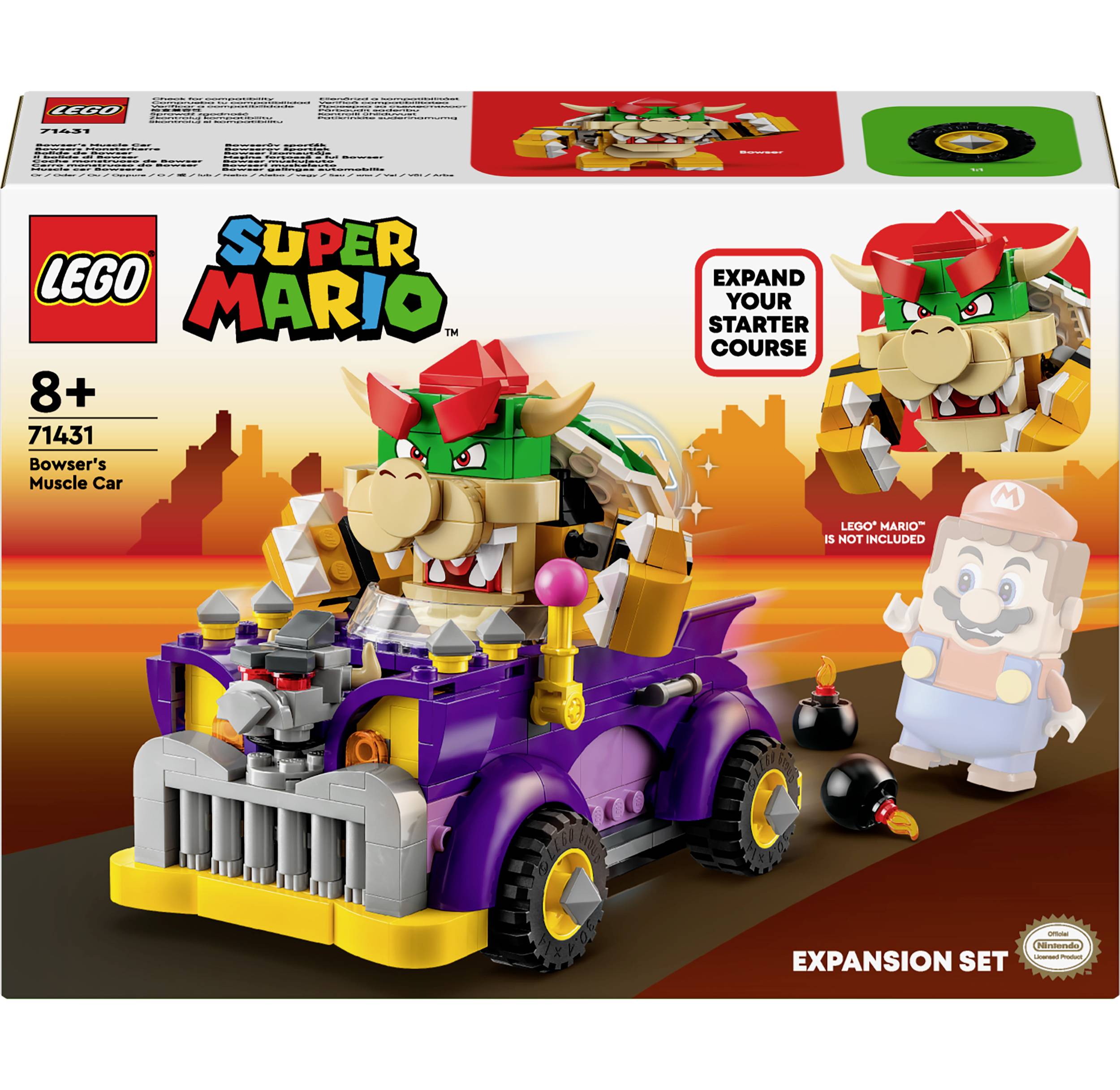 71431 LEGO® Super Mario™ SET d'extension Bowser Monster