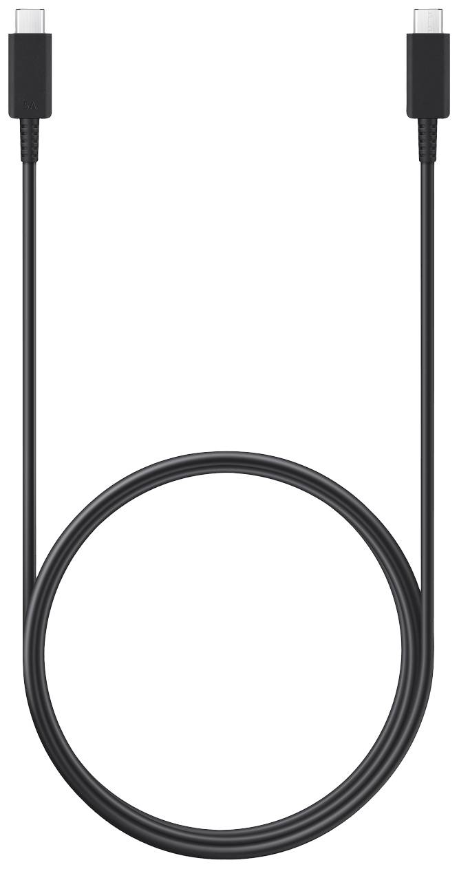 Samsung de téléphone portable Cordon [1x USB-C® mâle - 1x USB-C® mâle] 1.8 m USB-C® Avec fonction de rechargement rapide