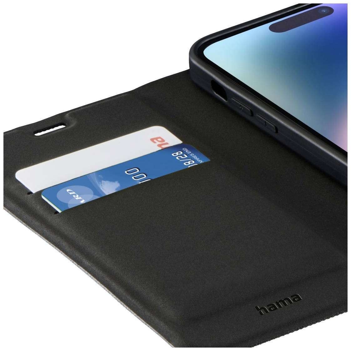 Hama Daily Protect Étui portefeuille Apple iPhone 15 noir