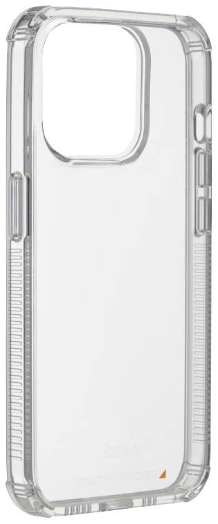 Étui de téléphone transparent avec coins renforcés et côtés texturés pour une meilleure prise en main. Design épuré, offrant protection et élégance.