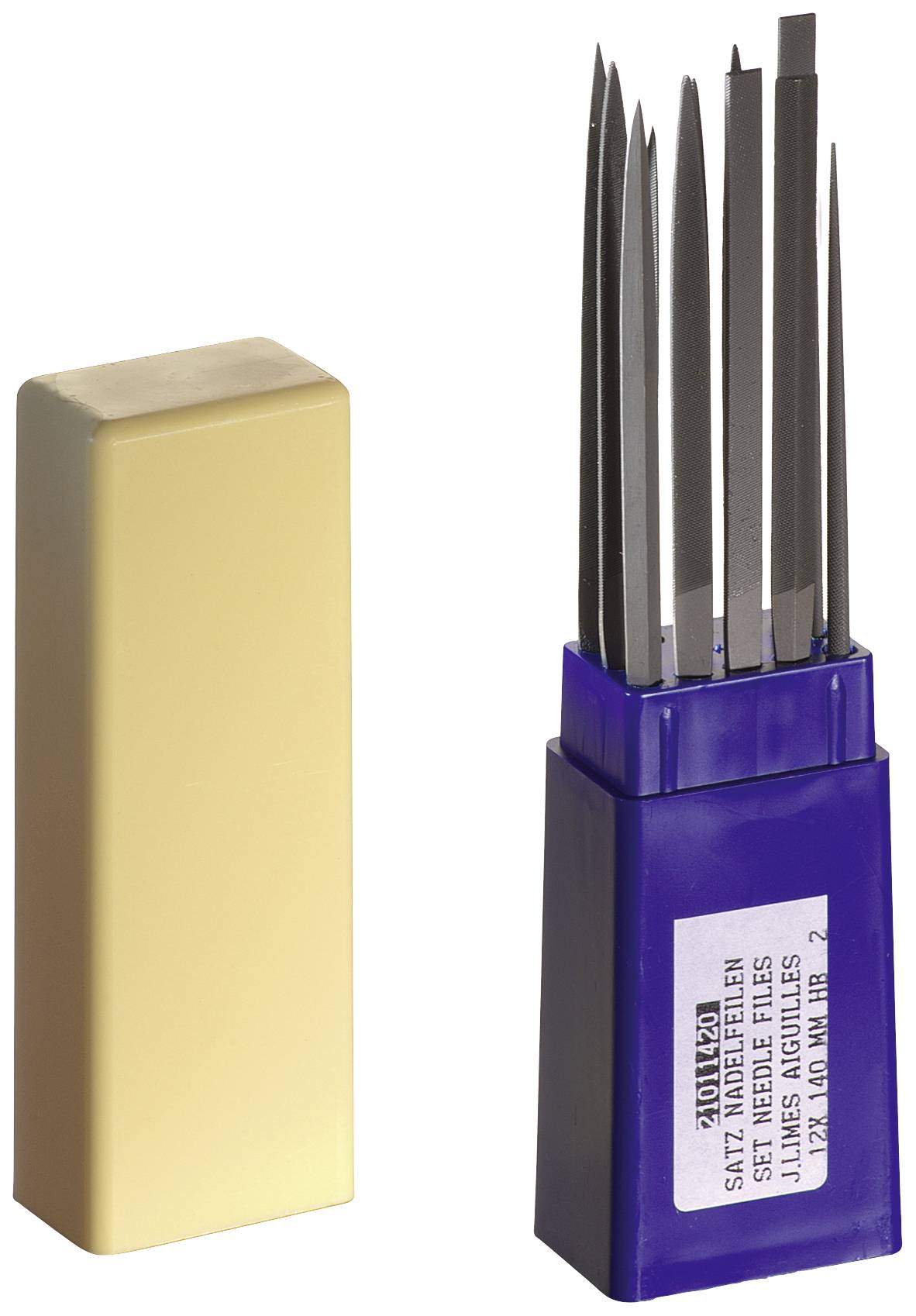 Dick 21011630 Jeu d'aiguilles 160/3, 12 pièces dans une boîte en plastique Longueur 160 mm 1 set