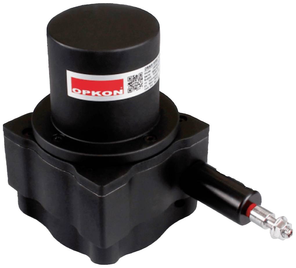 Opkon potentiométrique Système de mesure à câble 1 pc(s) DWPM-2-1250-D-V10-Z-2M5-R résistive bride de serrage