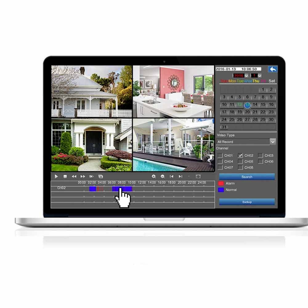 Foscam FN8108HE 8 canaux Enregistreur vidéo réseau