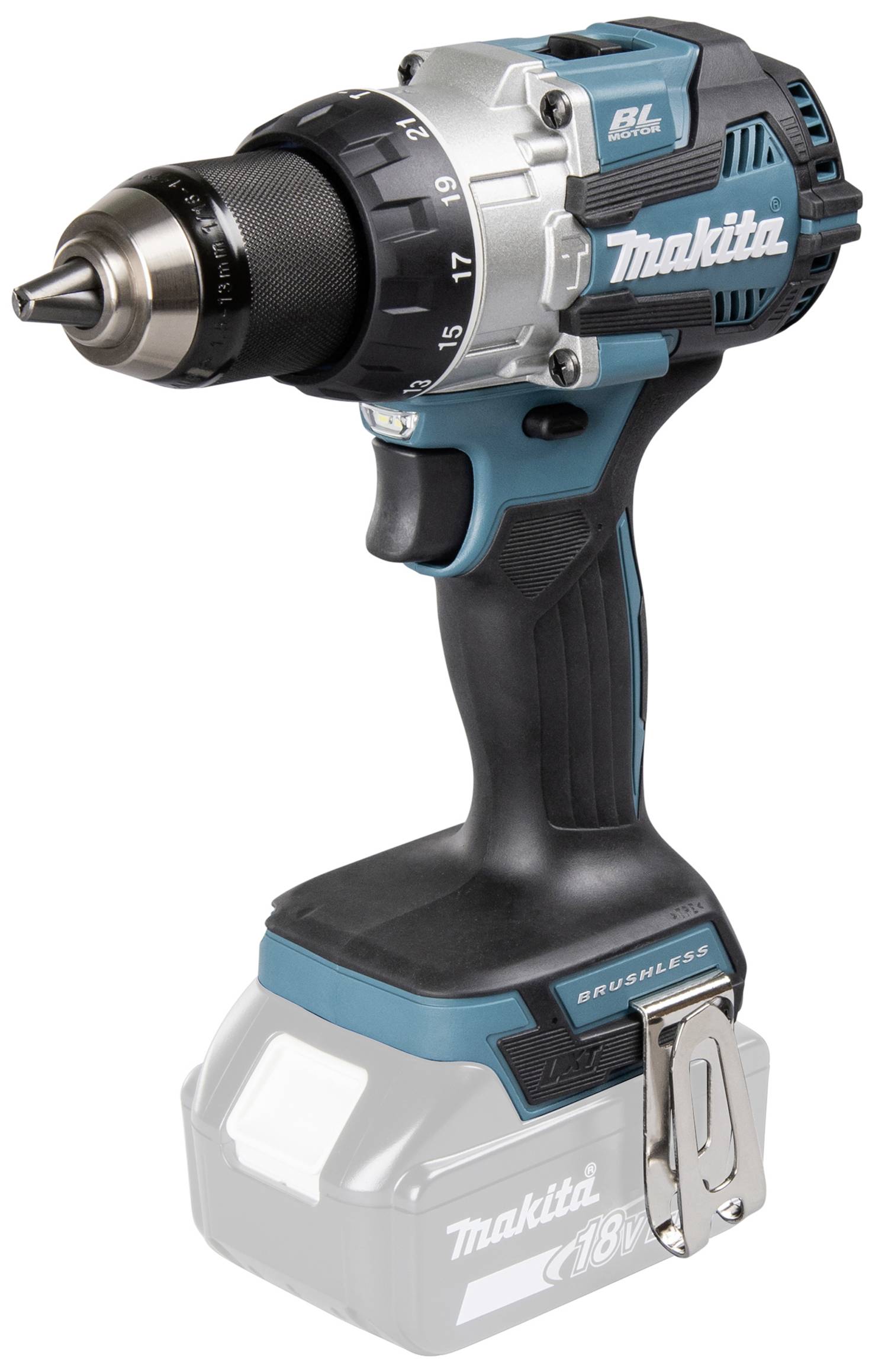 Perceuse sans fil avec poignée robuste et contrôle de vitesse réglable, adaptée aux travaux de bricolage et professionnels.