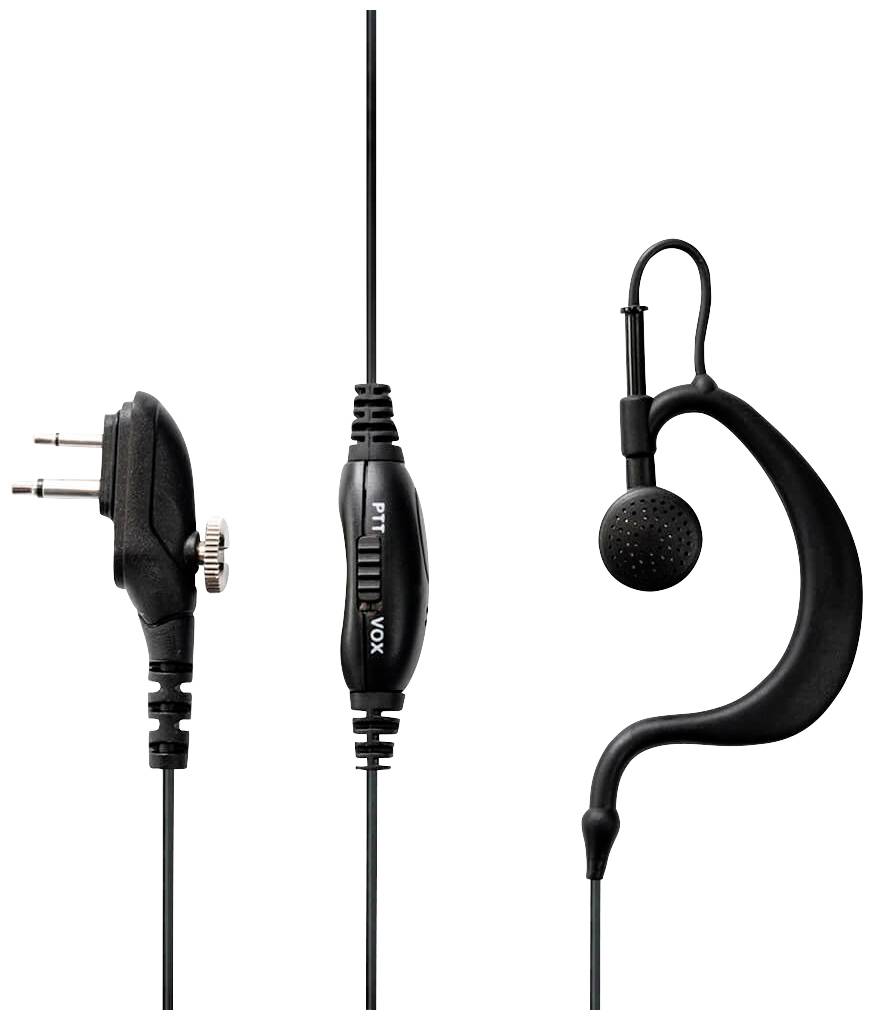 Midland Micro-casque MA 27-M, Headset mit VOX/PTT-Taste C1130