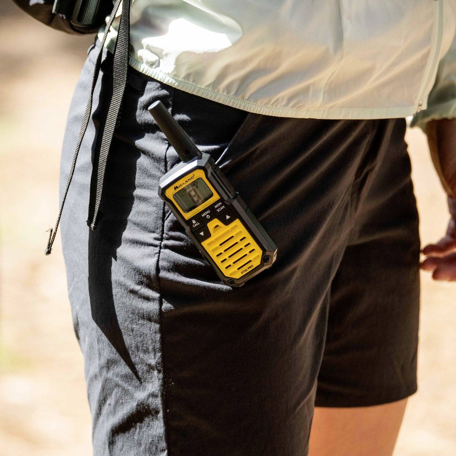 Midland XT50 Pro Koffer Gelb C1464.01 Talkie-walkie LPD/PMR jeu de 2