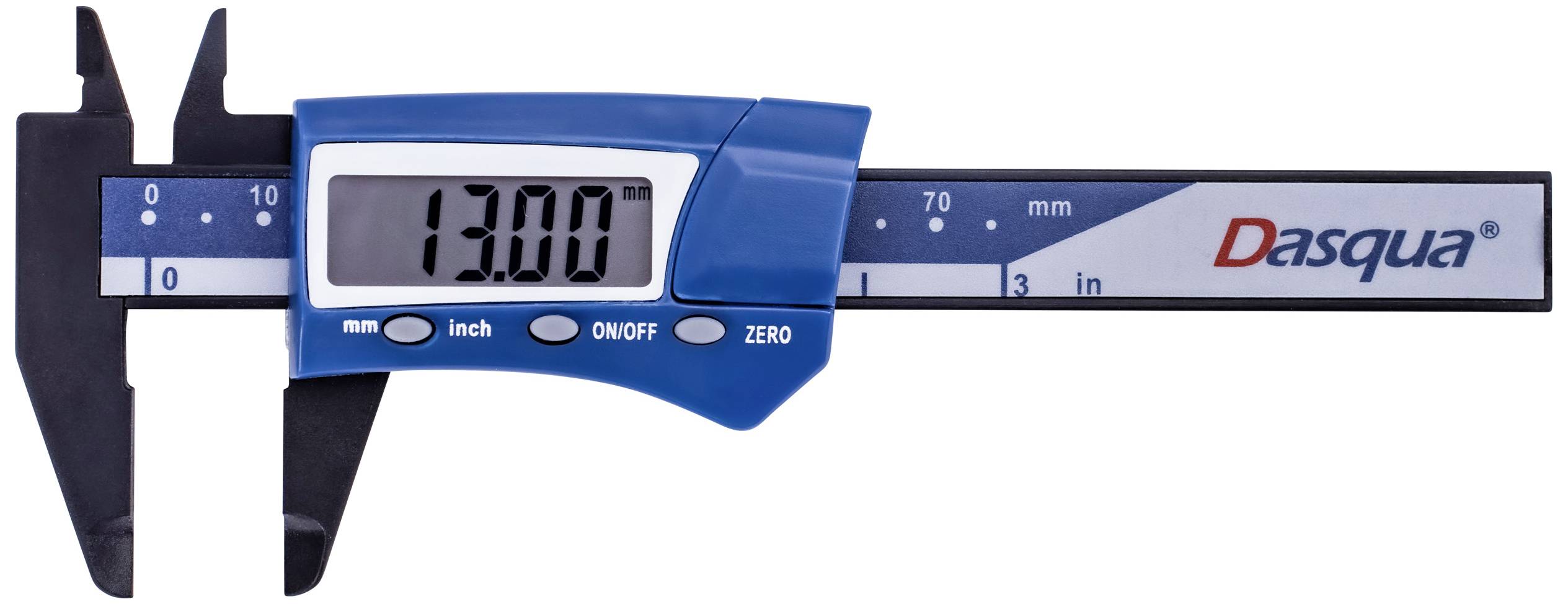 Dasqua 2035-0004, DIN EN 862 Pied à coulisse numérique en plastique 150 mm 1 pc(s)