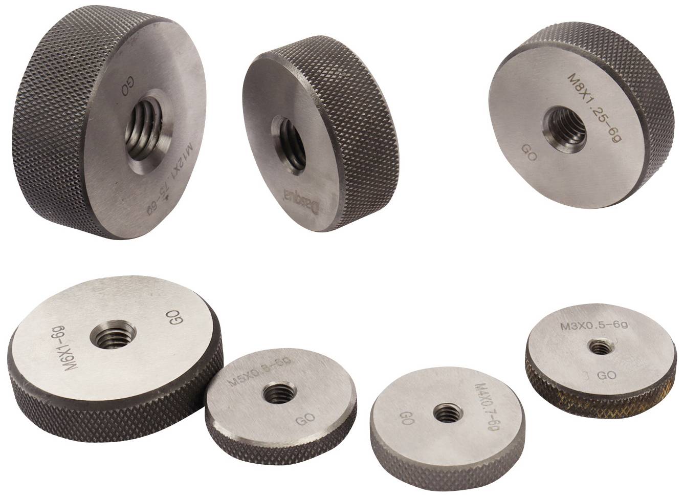 Dasqua 6311-3205 Jeu de 7 embouts filetés