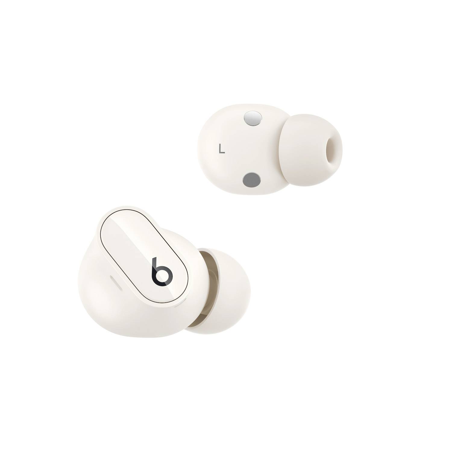 Beats Studio Buds Plus Écouteurs intra-auriculaires Bluetooth Stereo blanc crème Noise Cancelling, Suppression du bruit du