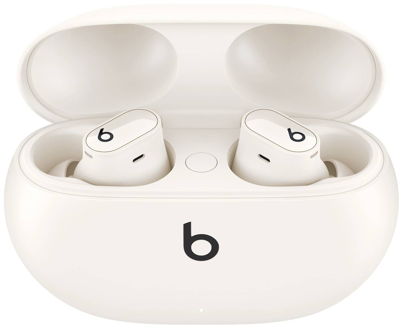 Beats Studio Buds Plus Écouteurs intra-auriculaires Bluetooth Stereo blanc crème Noise Cancelling, Suppression du bruit du