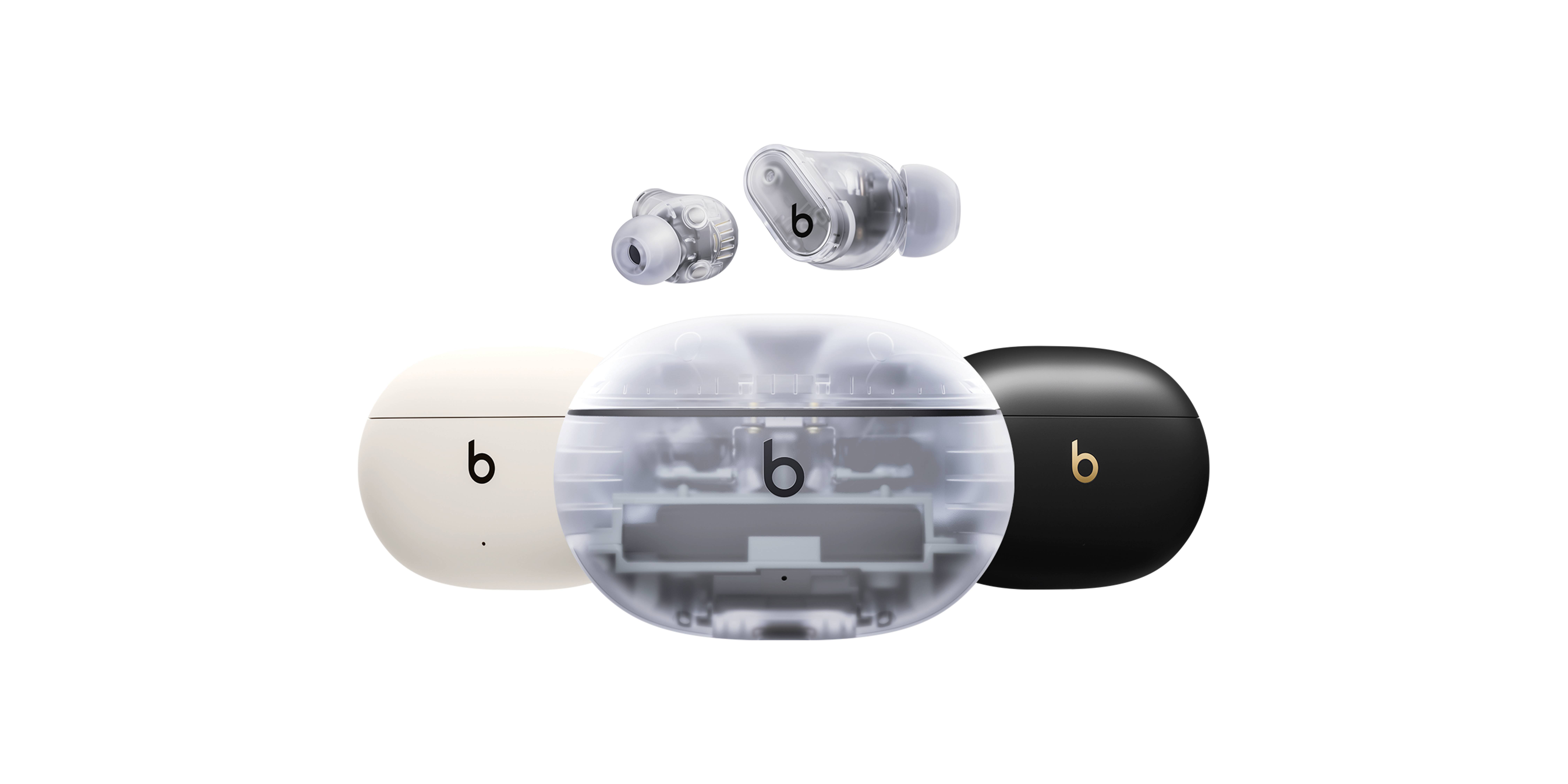 Beats Studio Buds Plus Écouteurs intra-auriculaires Bluetooth Stereo transparent Noise Cancelling, Suppression du bruit du