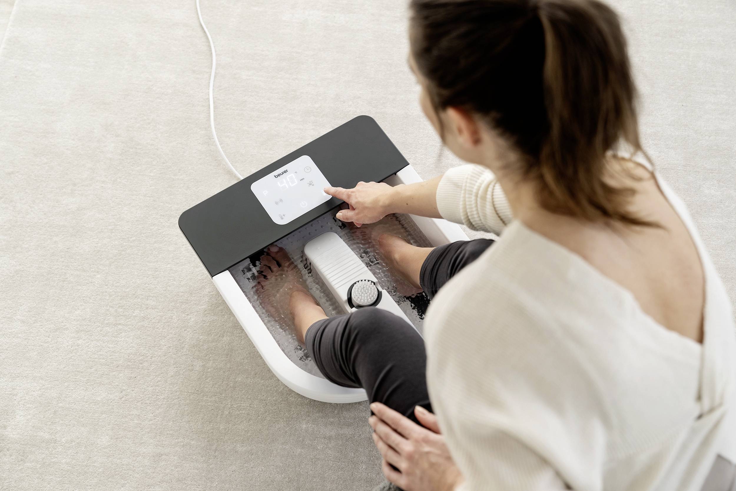 Beurer FB 60 Bain de pieds à remous 630 W blanc, noir