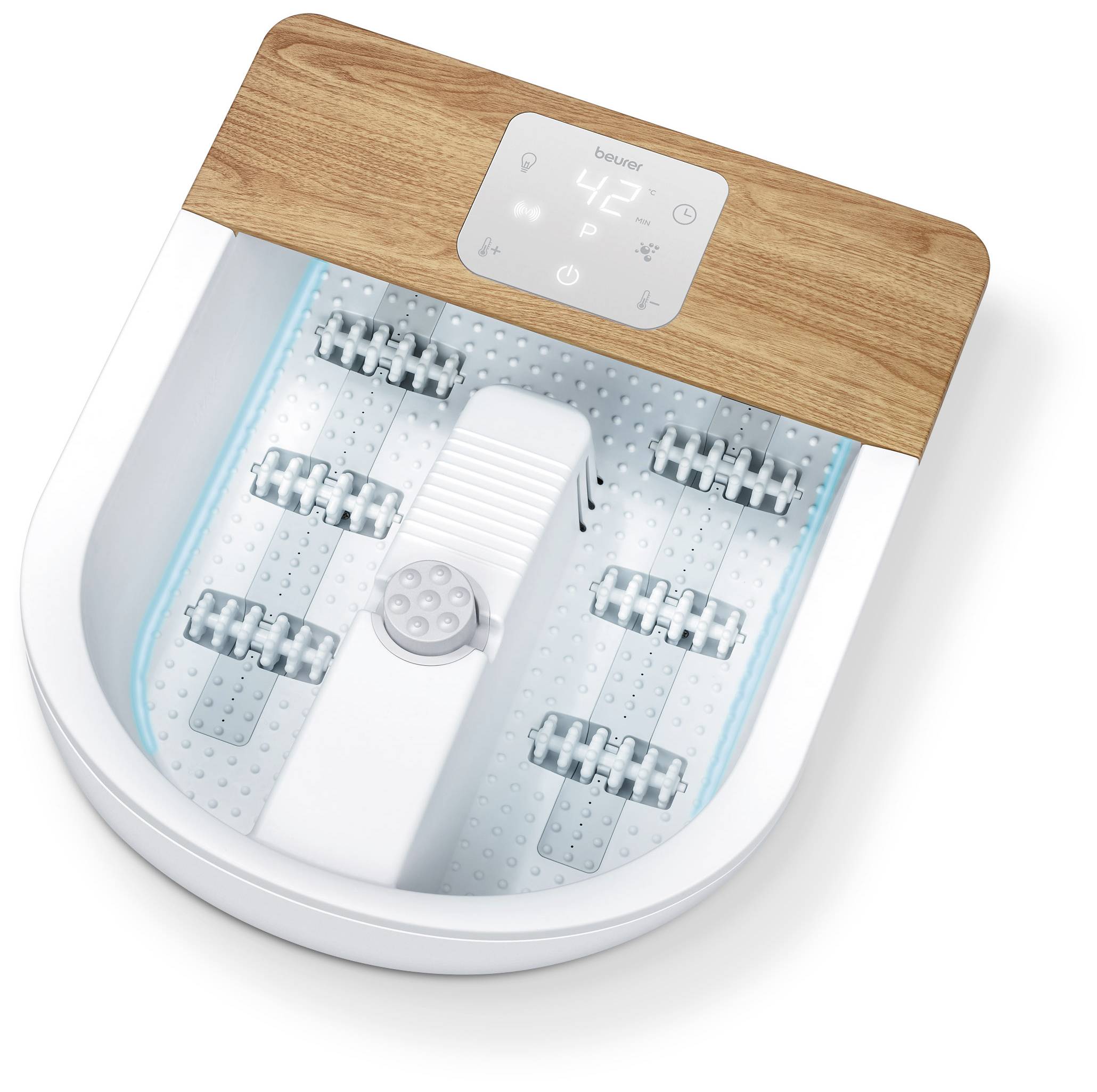 Beurer FB 65 Bain de pieds à remous 650 W blanc, bois