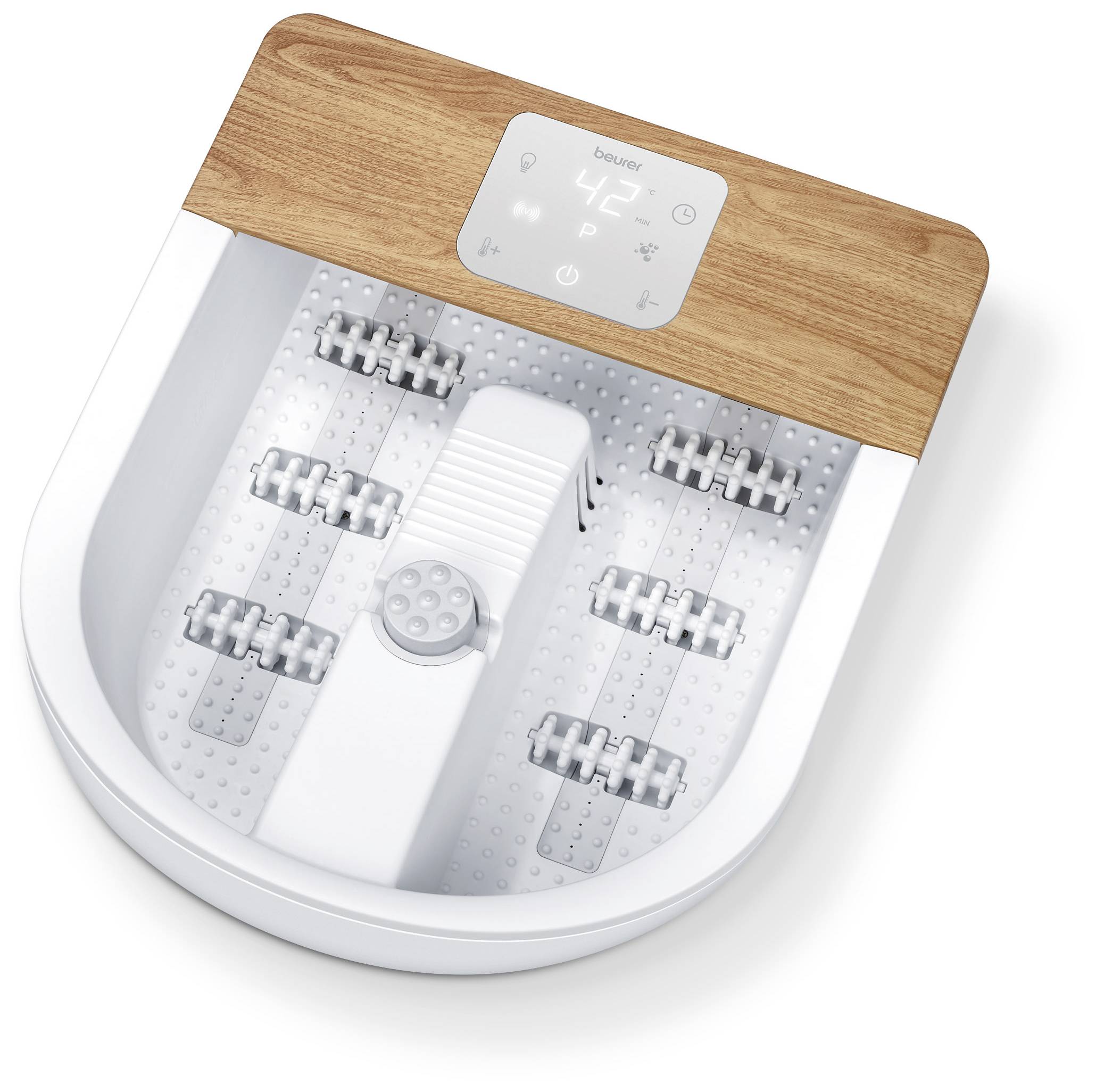 Beurer FB 65 Bain de pieds à remous 650 W blanc, bois