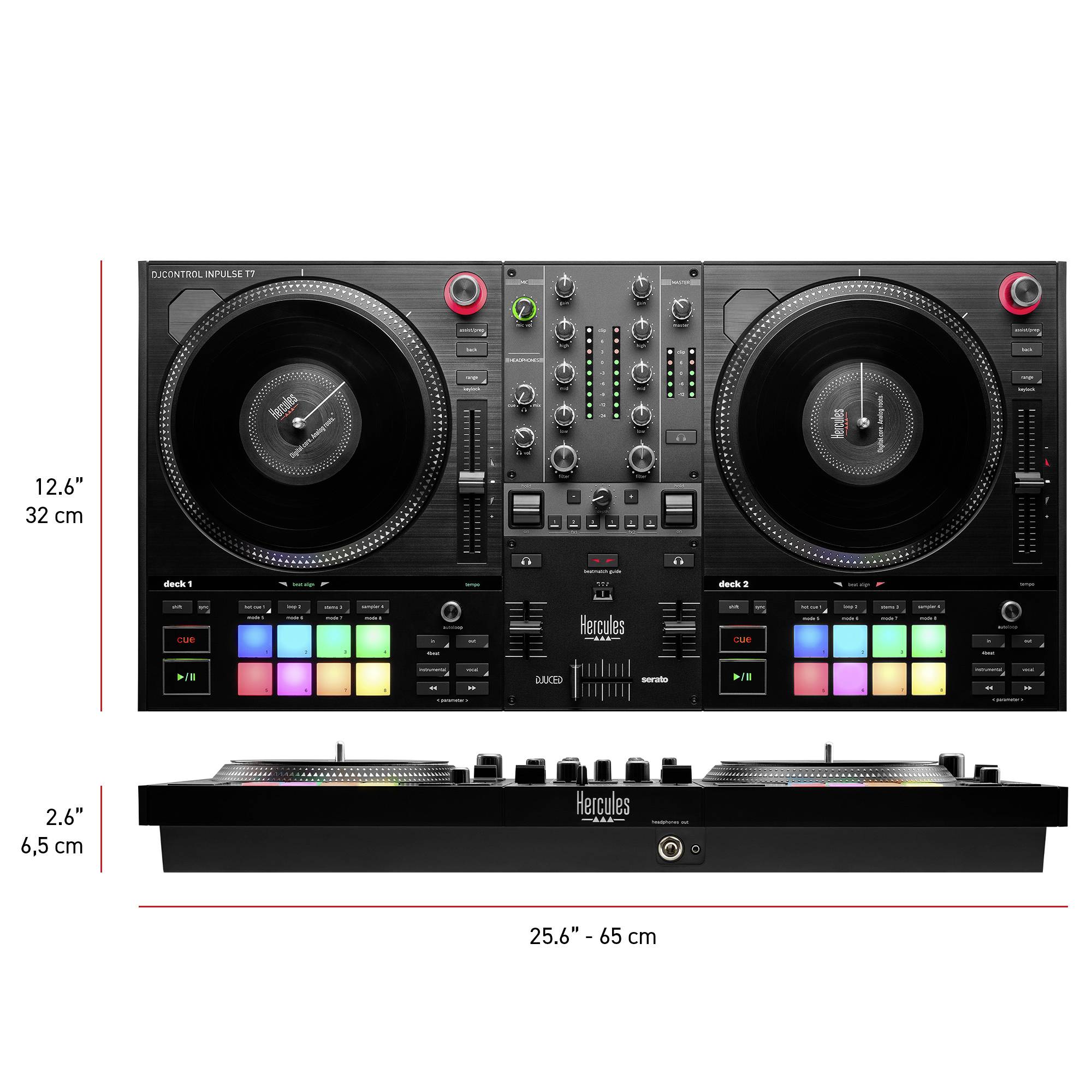 Hercules DJControl Inpulse T7 Contrôleur DJ