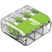 WAGO 221-423 221 Borne de raccordement flexible: 0.14-4 mm² rigide: 0.2-4 mm² Nombre de pôles: 3 50 pc(s) transparent, vert WAGO 221-423 221 Borne de raccordement flexible: 0.14-4 mm² rigide: 0.2-4 mm² Nombre de pôles: 3 50 pc(s) transparent, vert
