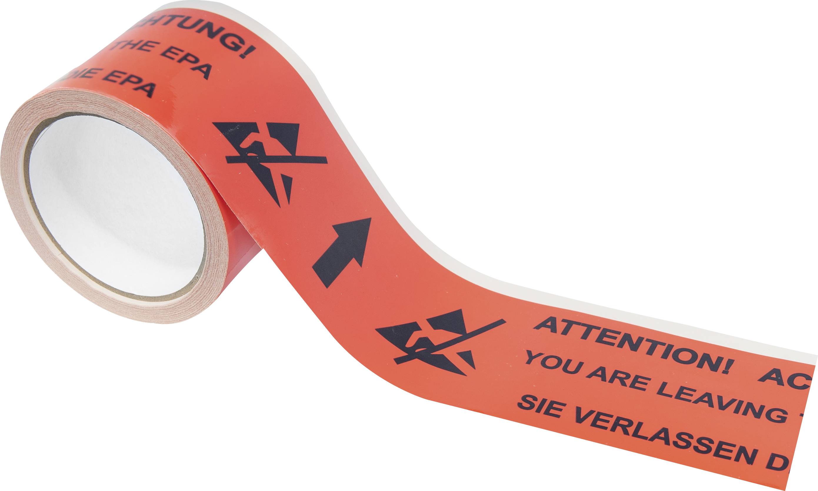 BJZ Ruban de marquage au sol ESD 15 m rouge (L x l) 15 m x 70 mm A-7357 autocollant