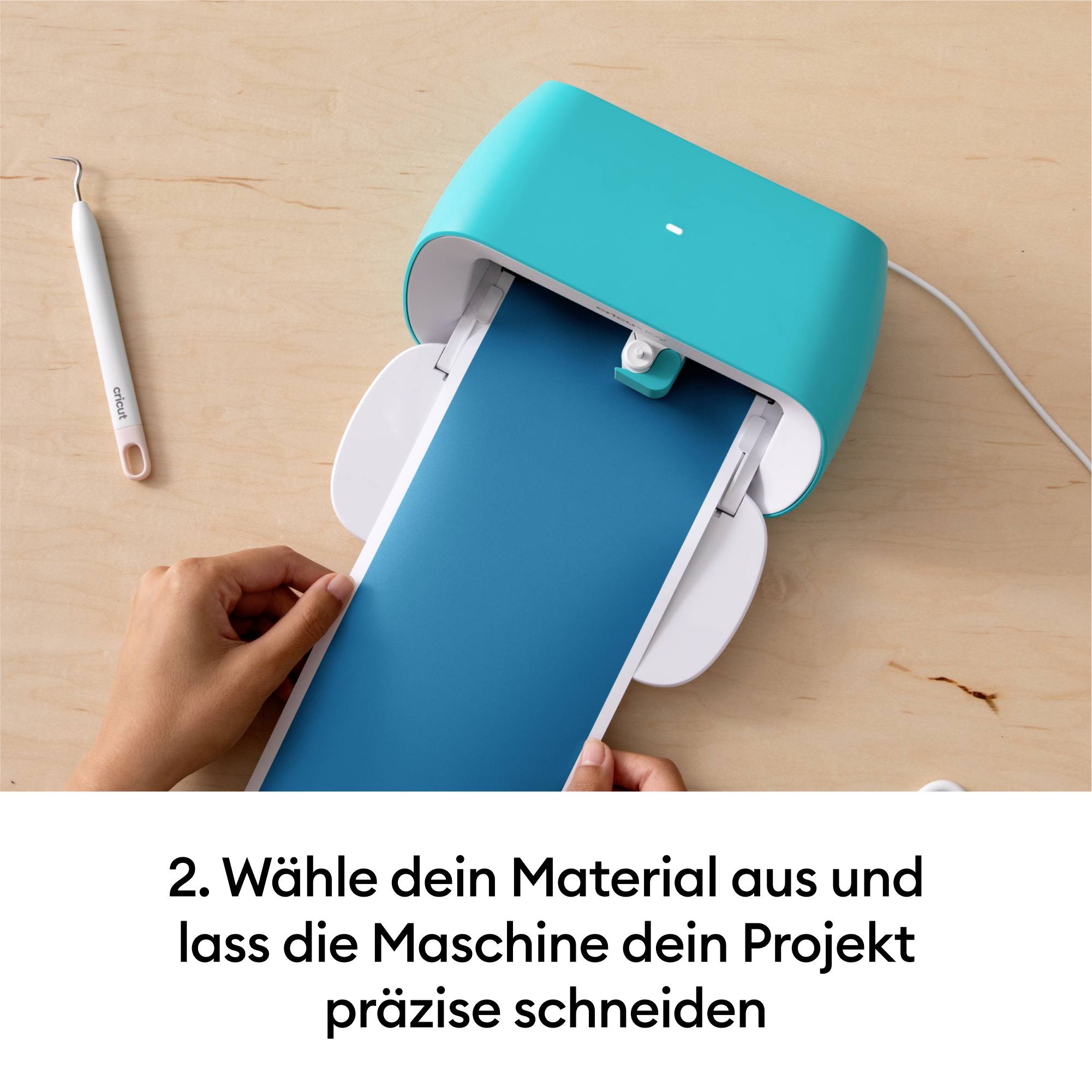 Cricut Joy + Material Box Schneideplotter Gestaltungsset Largeur de coupe 11.4 cm